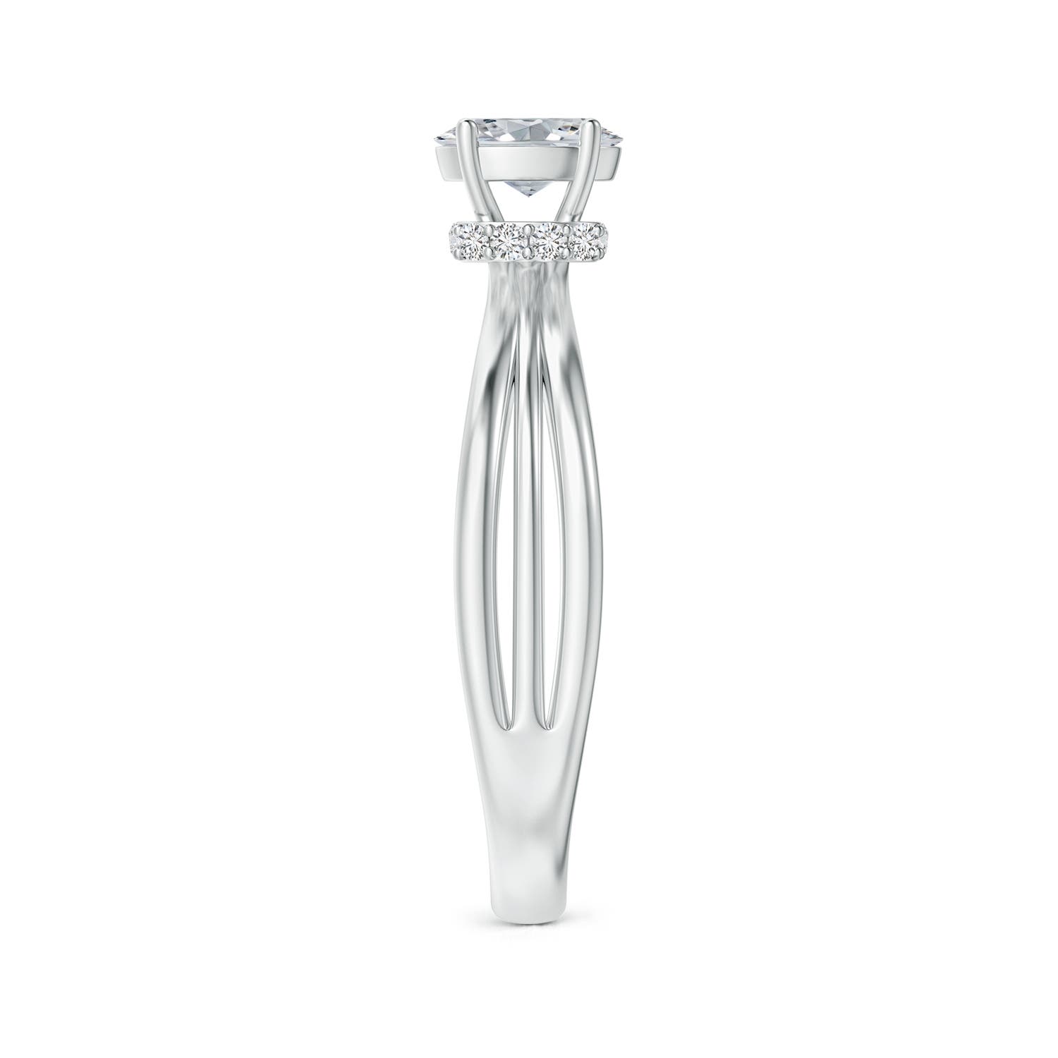 H, SI2 / 0.49 CT / 14 KT White Gold