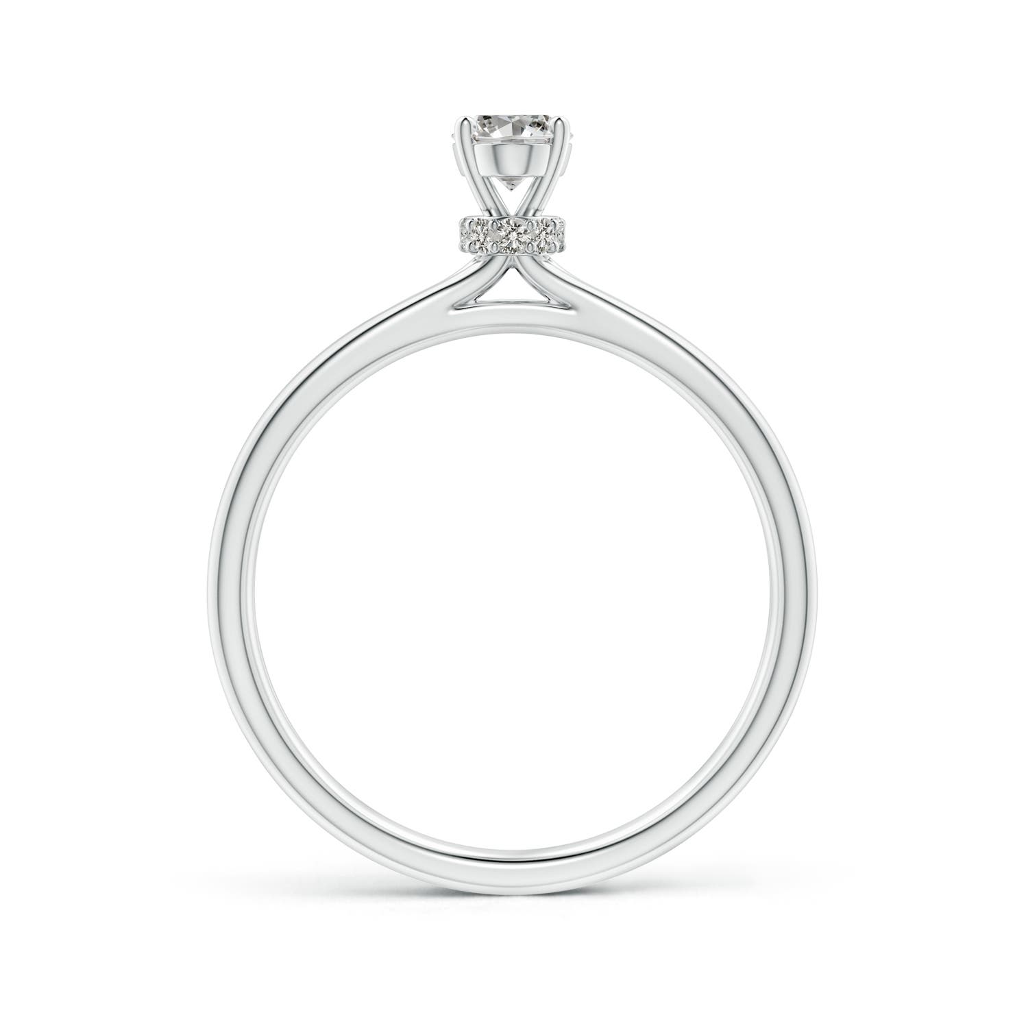 K, I3 / 0.49 CT / 14 KT White Gold