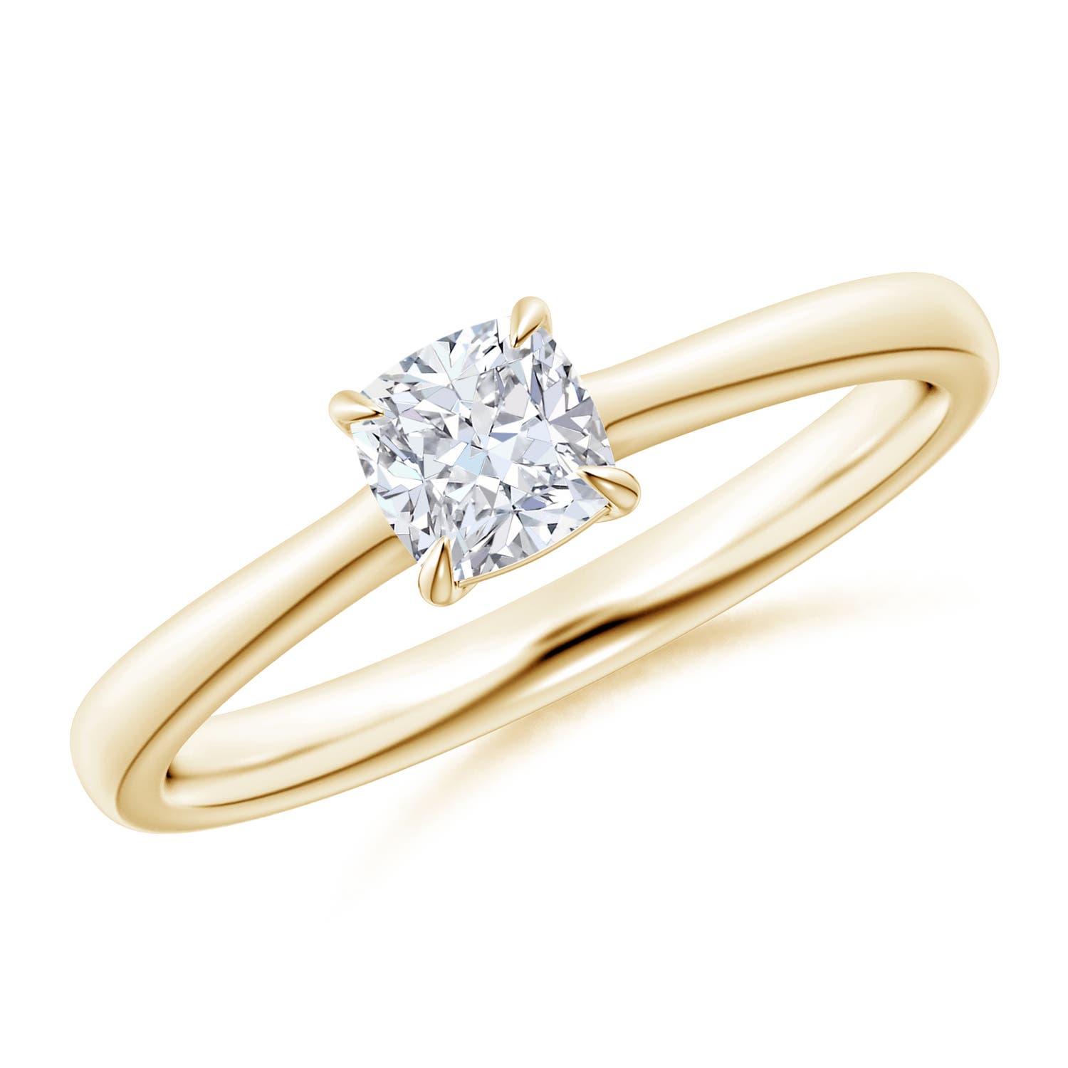 F-G, VS / 0.36 CT / 14 KT Yellow Gold