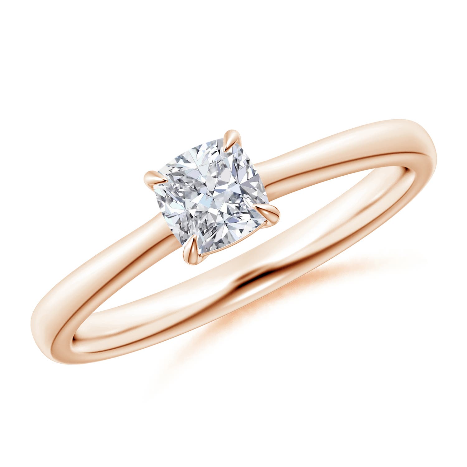 H, SI2 / 0.36 CT / 14 KT Rose Gold