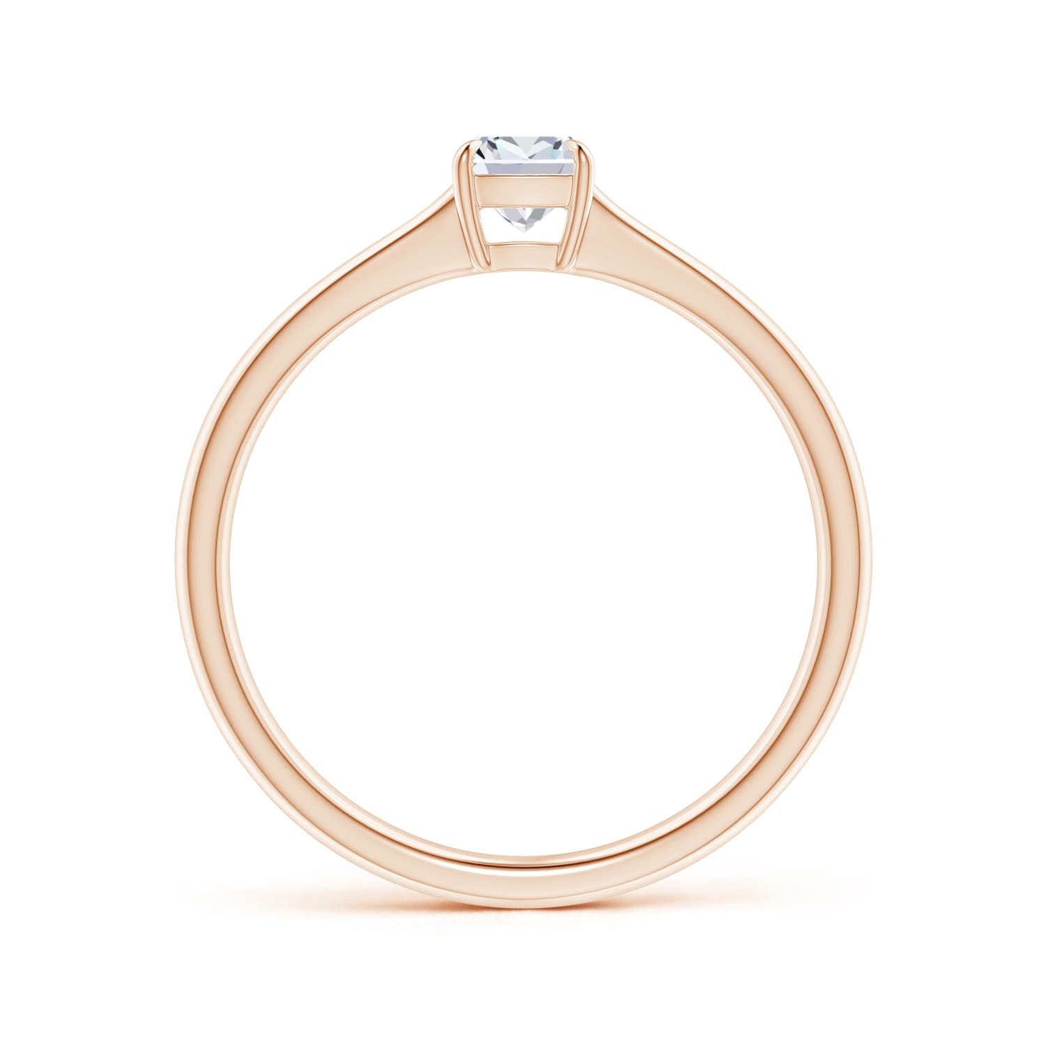 F-G, VS / 0.25 CT / 14 KT Rose Gold