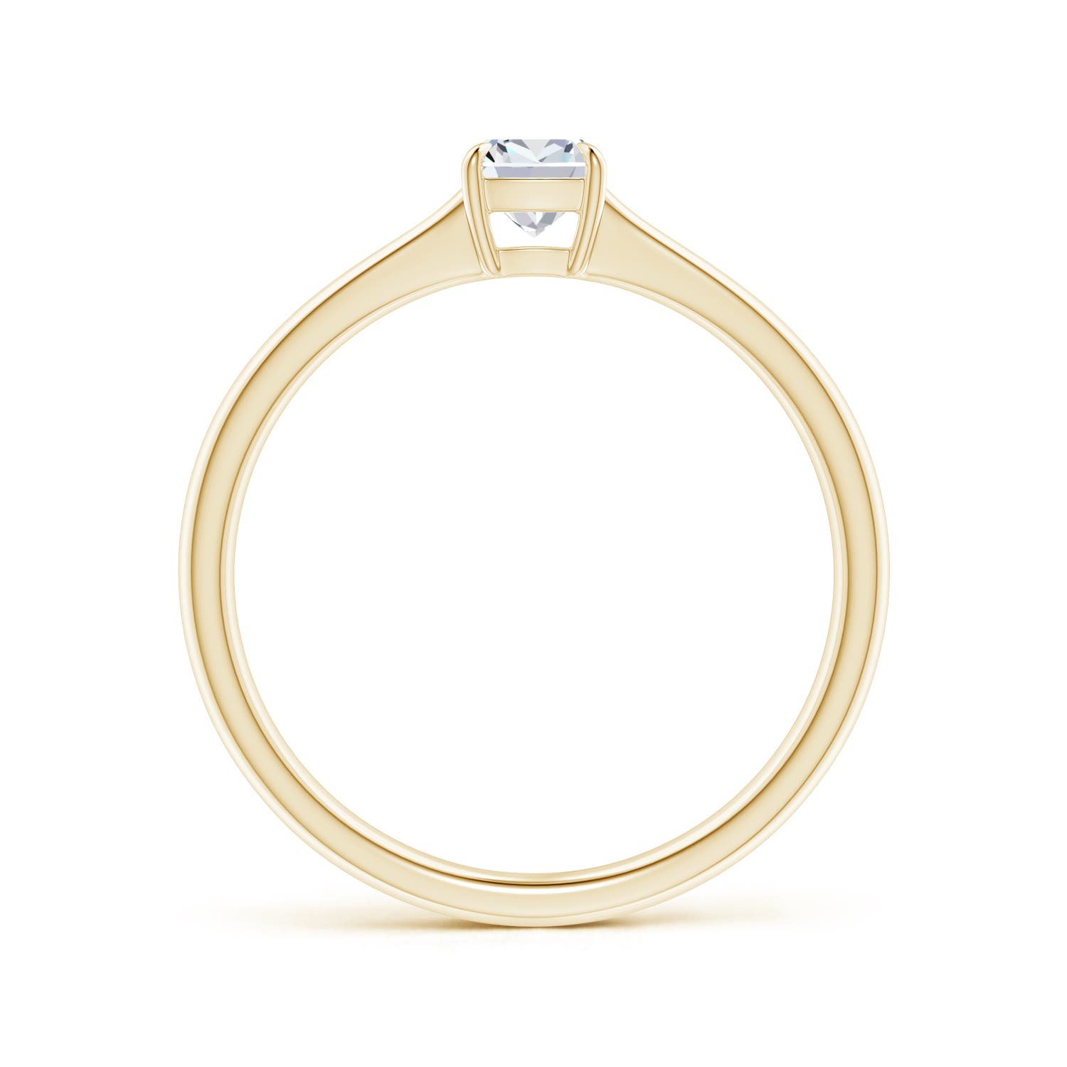 F-G, VS / 0.25 CT / 14 KT Yellow Gold