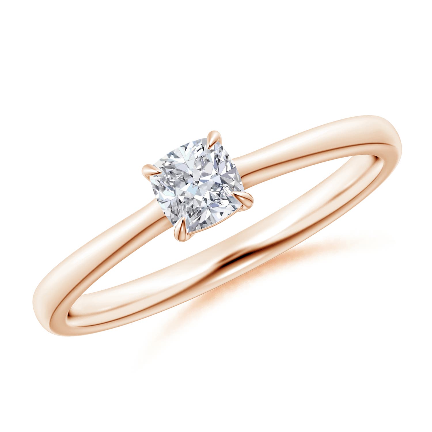 H, SI2 / 0.25 CT / 14 KT Rose Gold