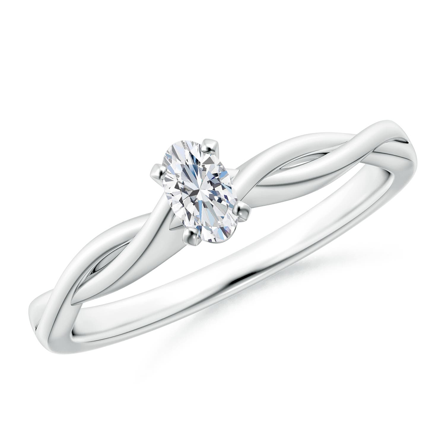 G, VS2 / 0.21 CT / 14 KT White Gold