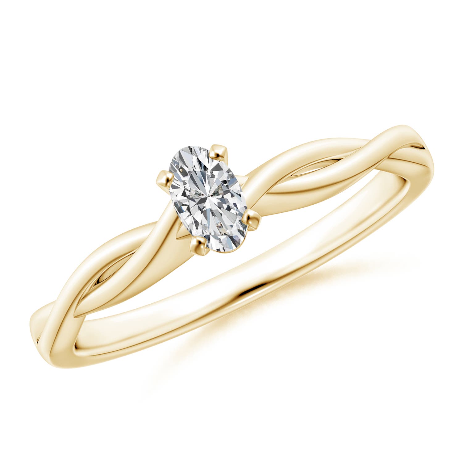 H, SI2 / 0.21 CT / 14 KT Yellow Gold