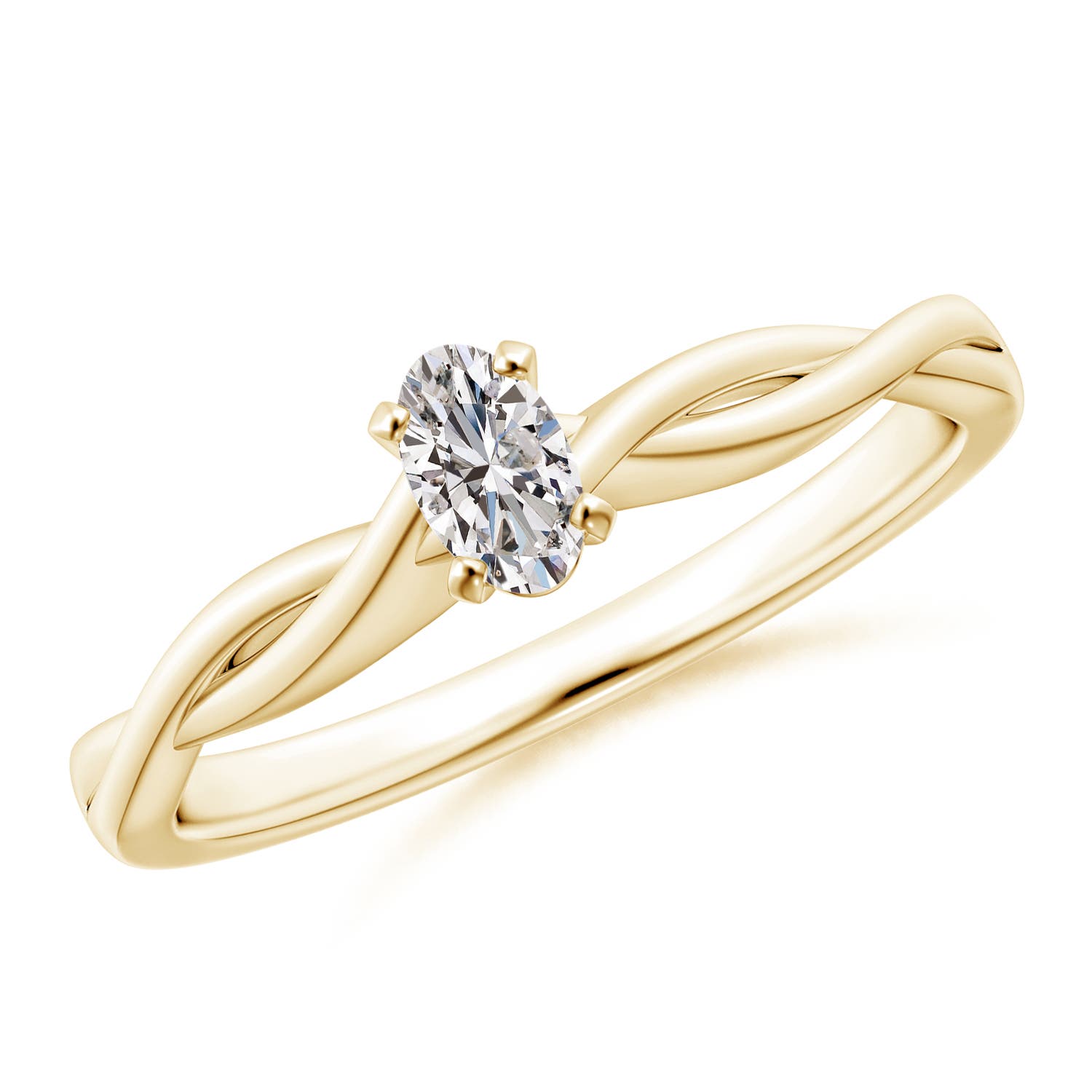 I-J, I1-I2 / 0.21 CT / 14 KT Yellow Gold