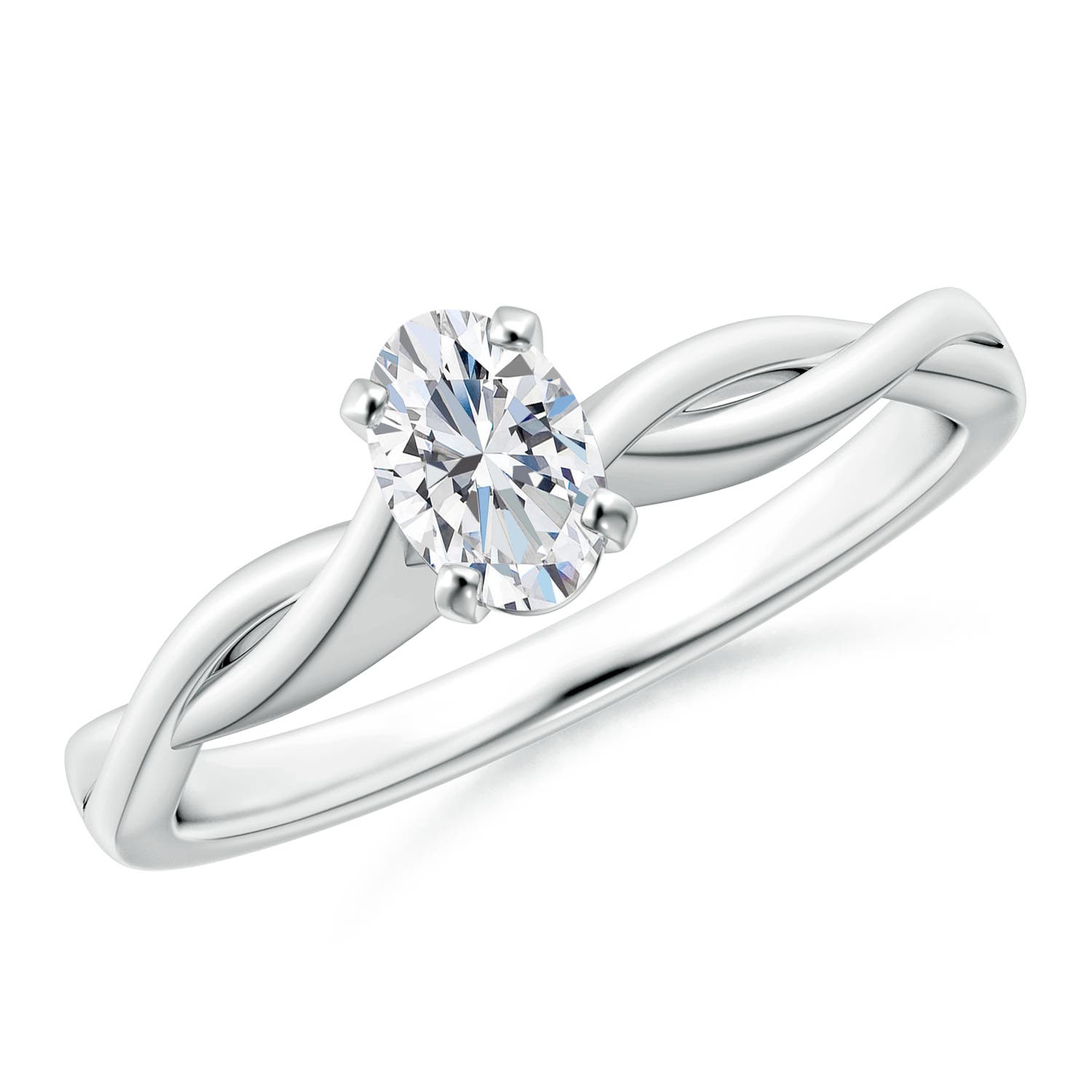 G, VS2 / 0.43 CT / 14 KT White Gold