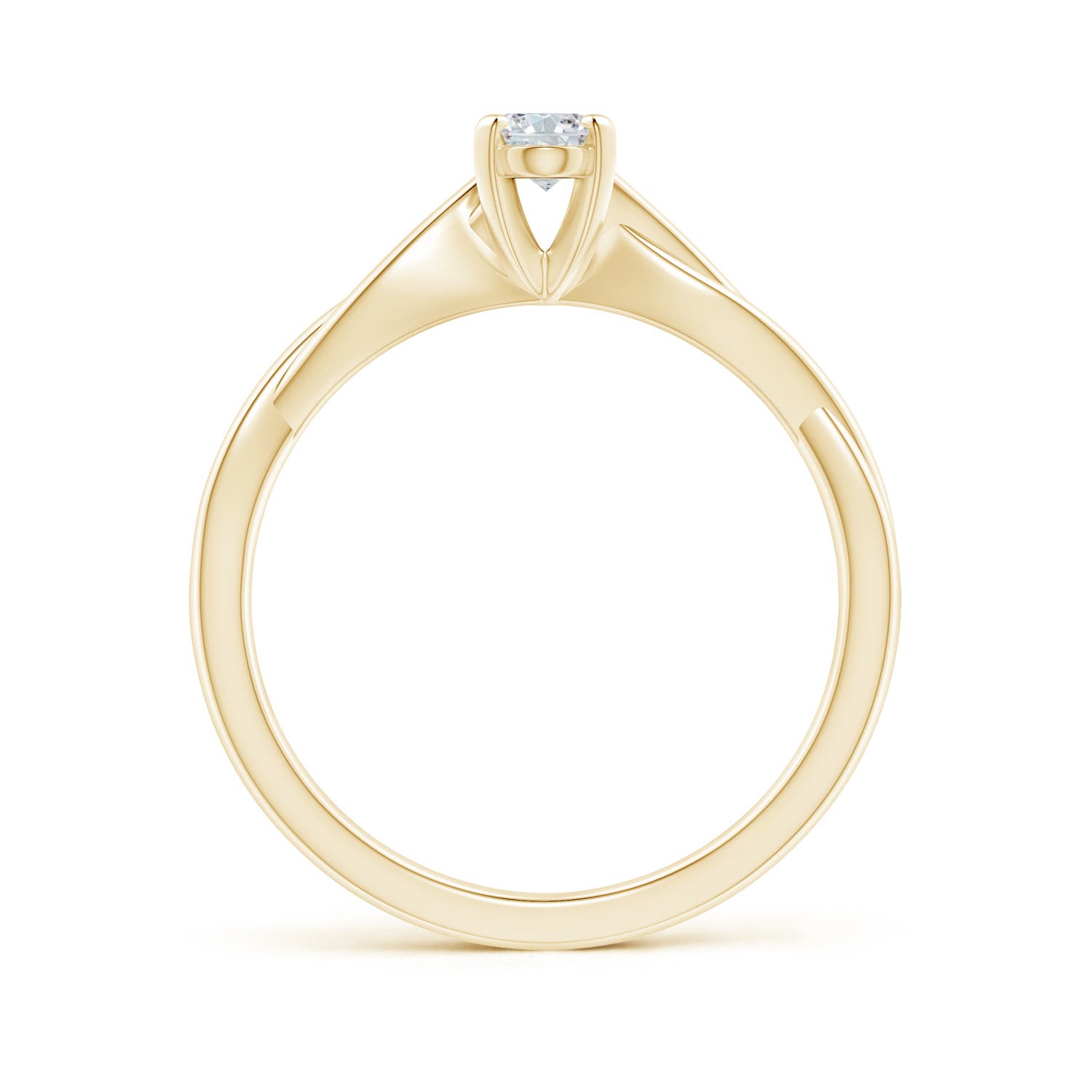 G, VS2 / 0.43 CT / 14 KT Yellow Gold