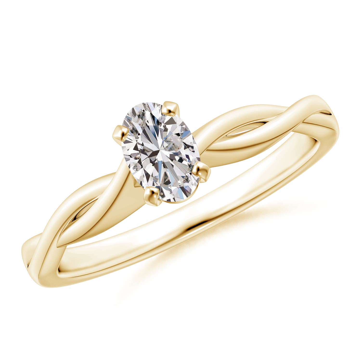 I-J, I1-I2 / 0.43 CT / 14 KT Yellow Gold