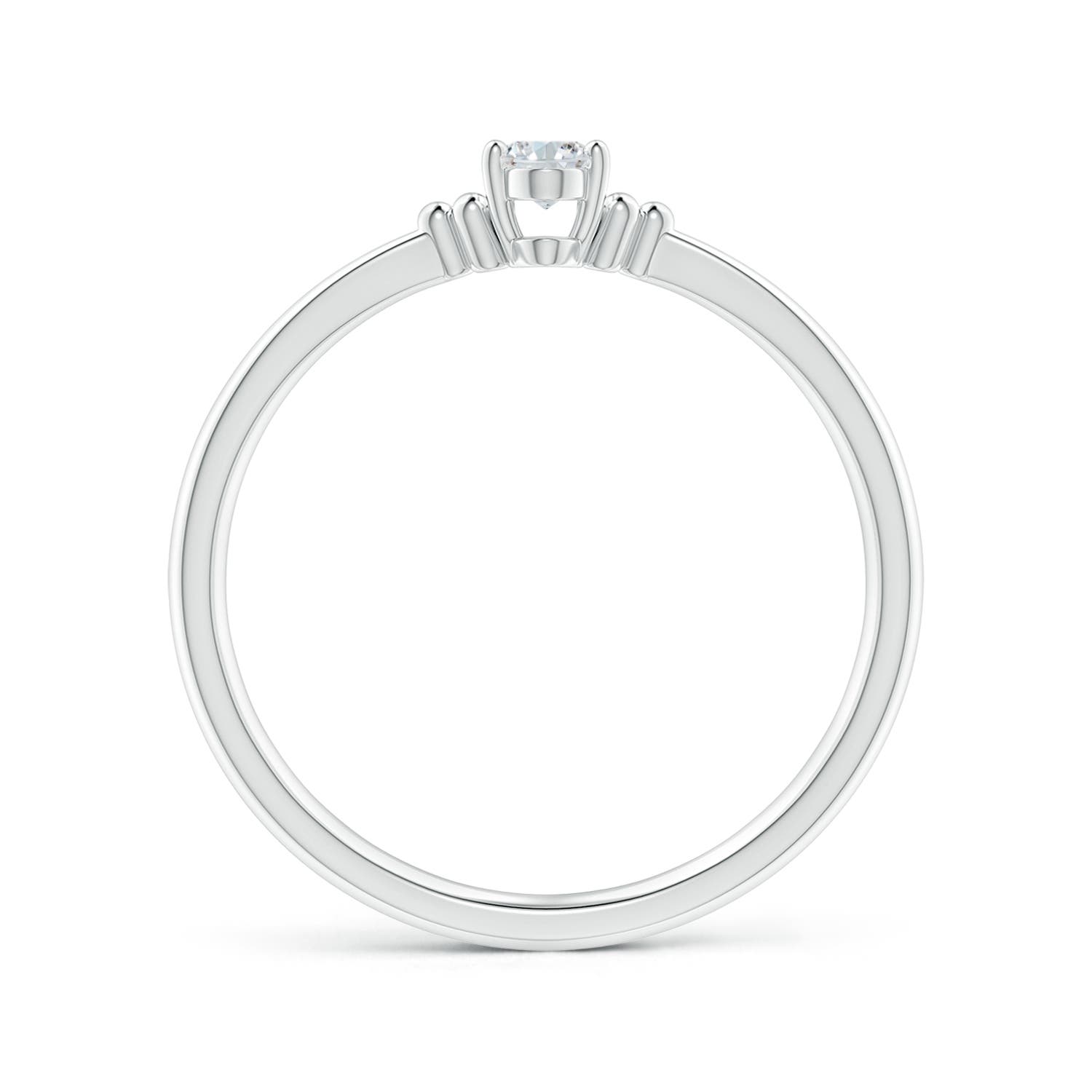 G, VS2 / 0.21 CT / 14 KT White Gold