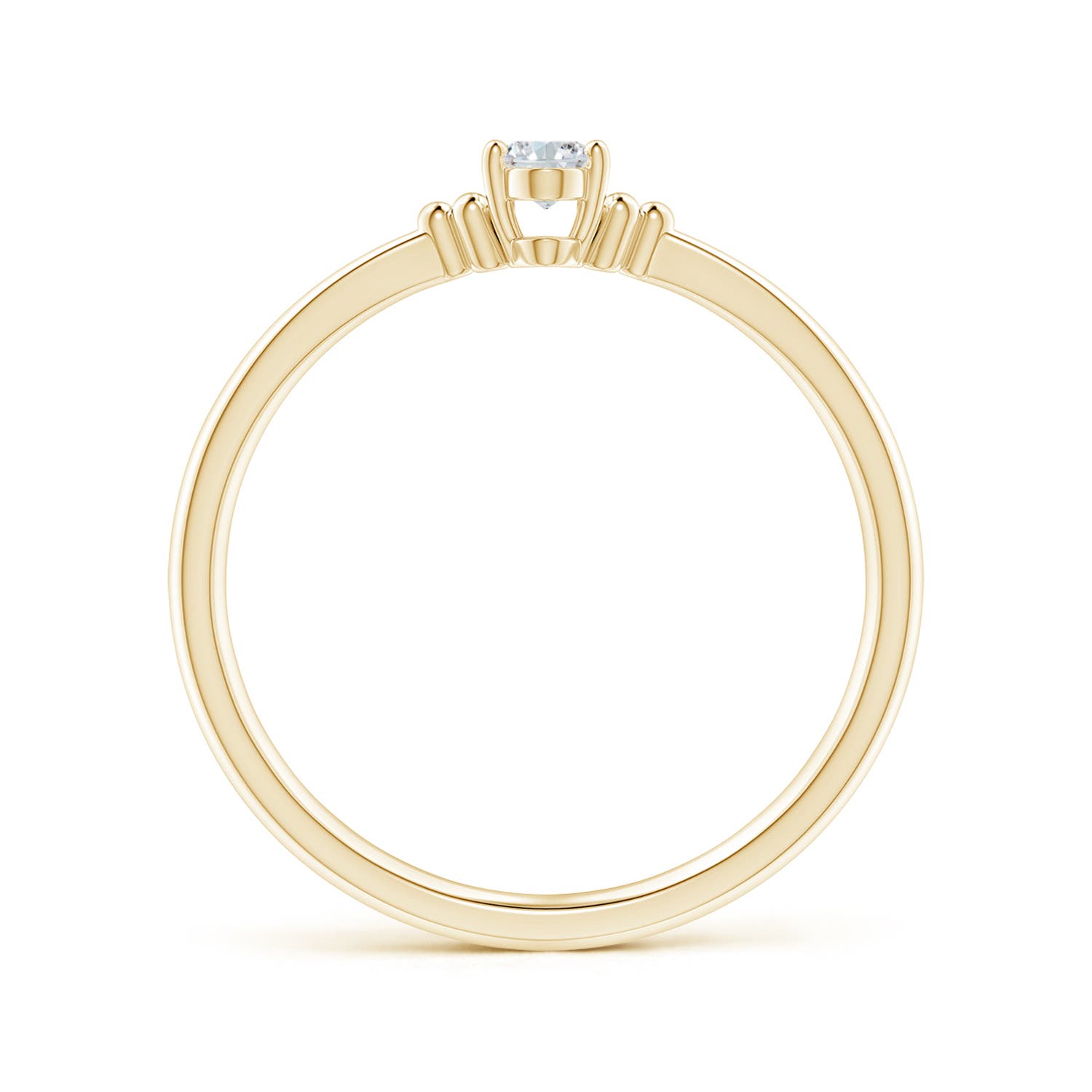 G, VS2 / 0.21 CT / 14 KT Yellow Gold