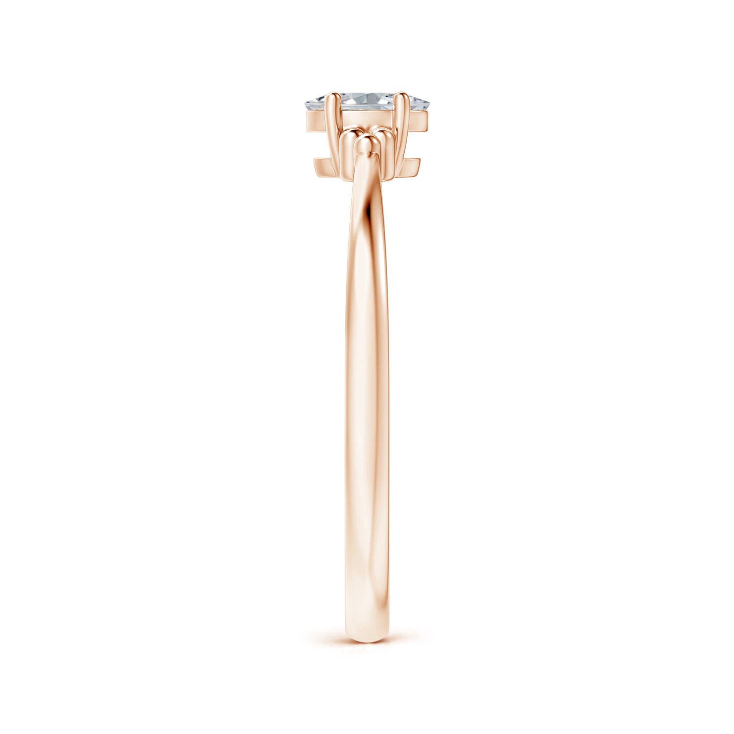 H, SI2 / 0.21 CT / 14 KT Rose Gold