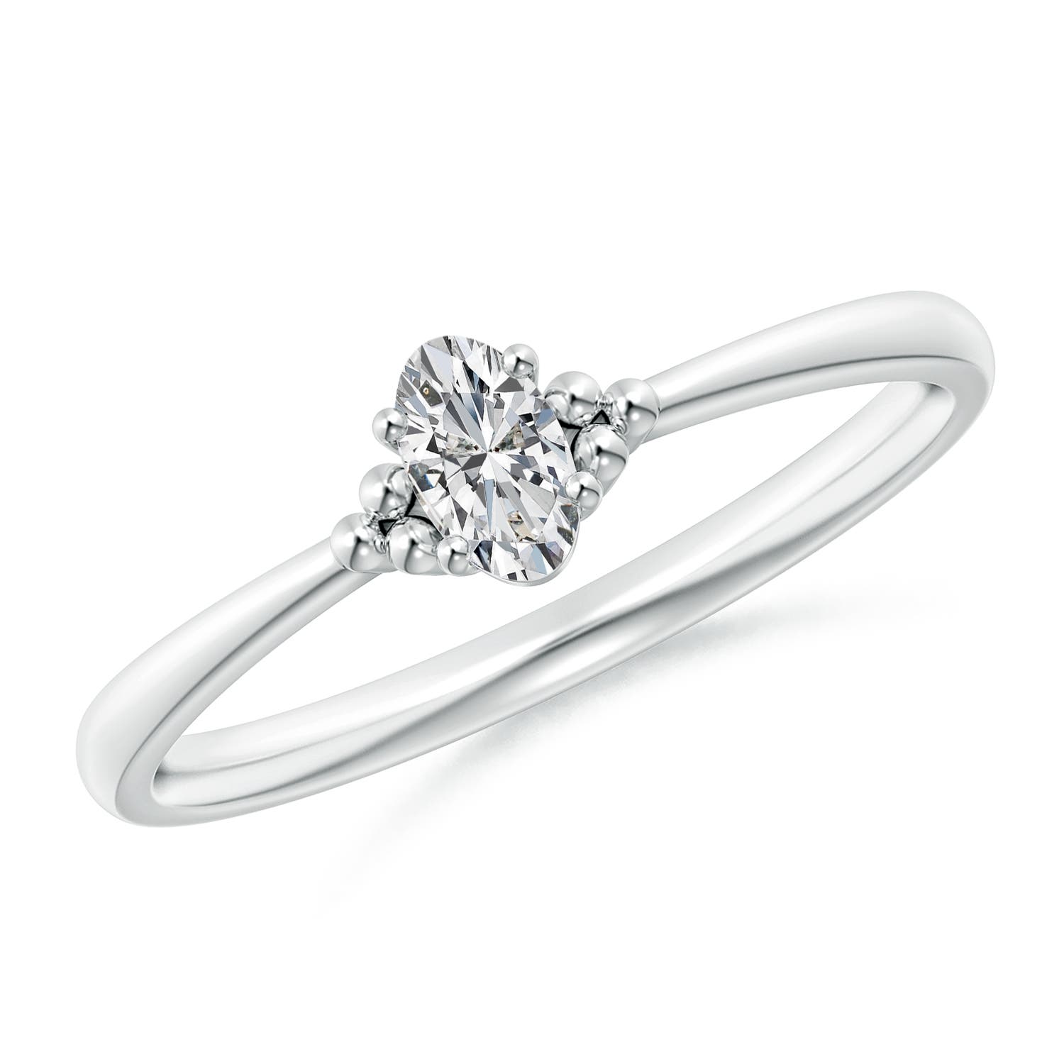 H, SI2 / 0.21 CT / 14 KT White Gold