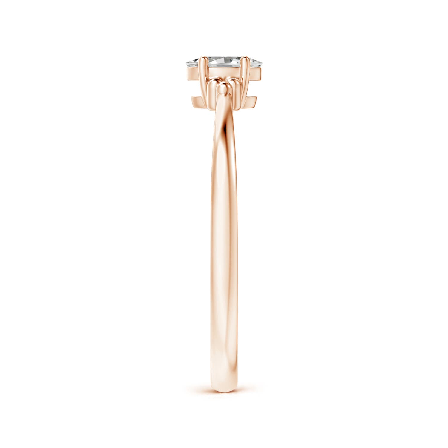 K, I3 / 0.21 CT / 14 KT Rose Gold