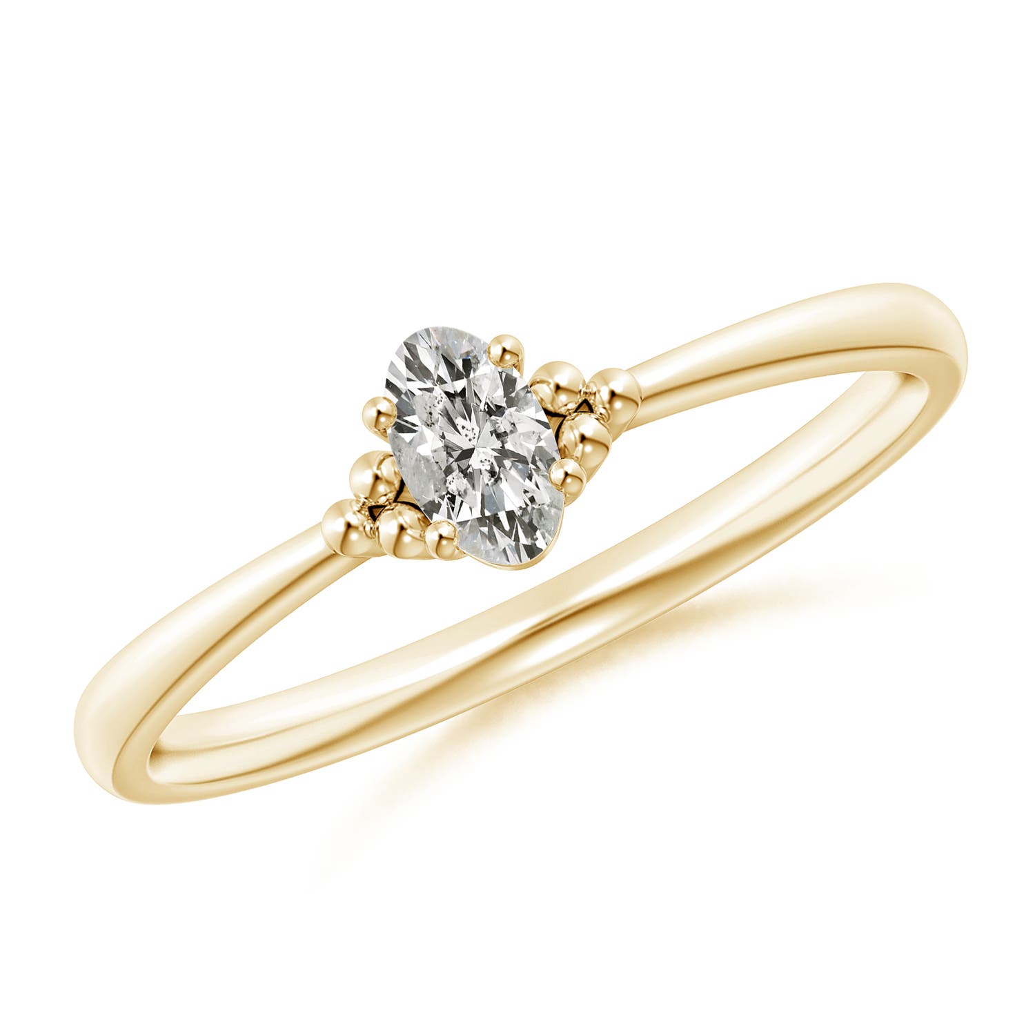 K, I3 / 0.21 CT / 14 KT Yellow Gold