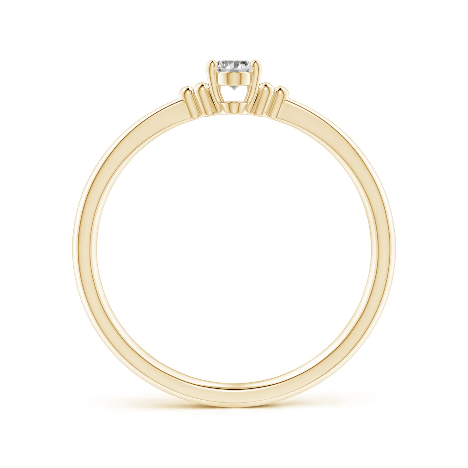 K, I3 / 0.21 CT / 14 KT Yellow Gold