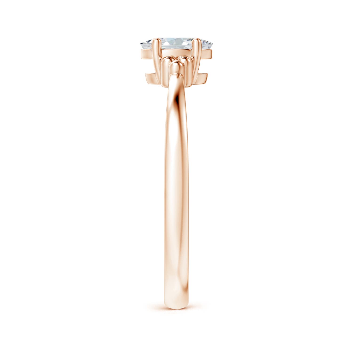 F-G, VS / 0.43 CT / 14 KT Rose Gold