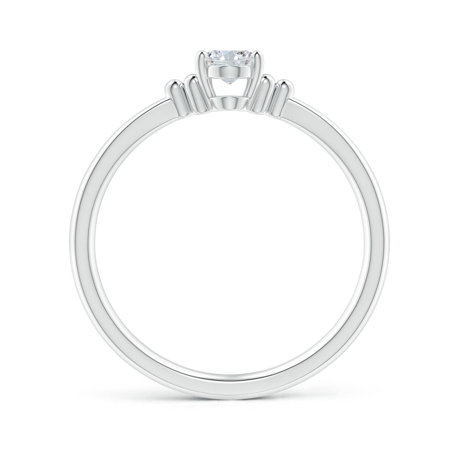 G, VS2 / 0.43 CT / 14 KT White Gold