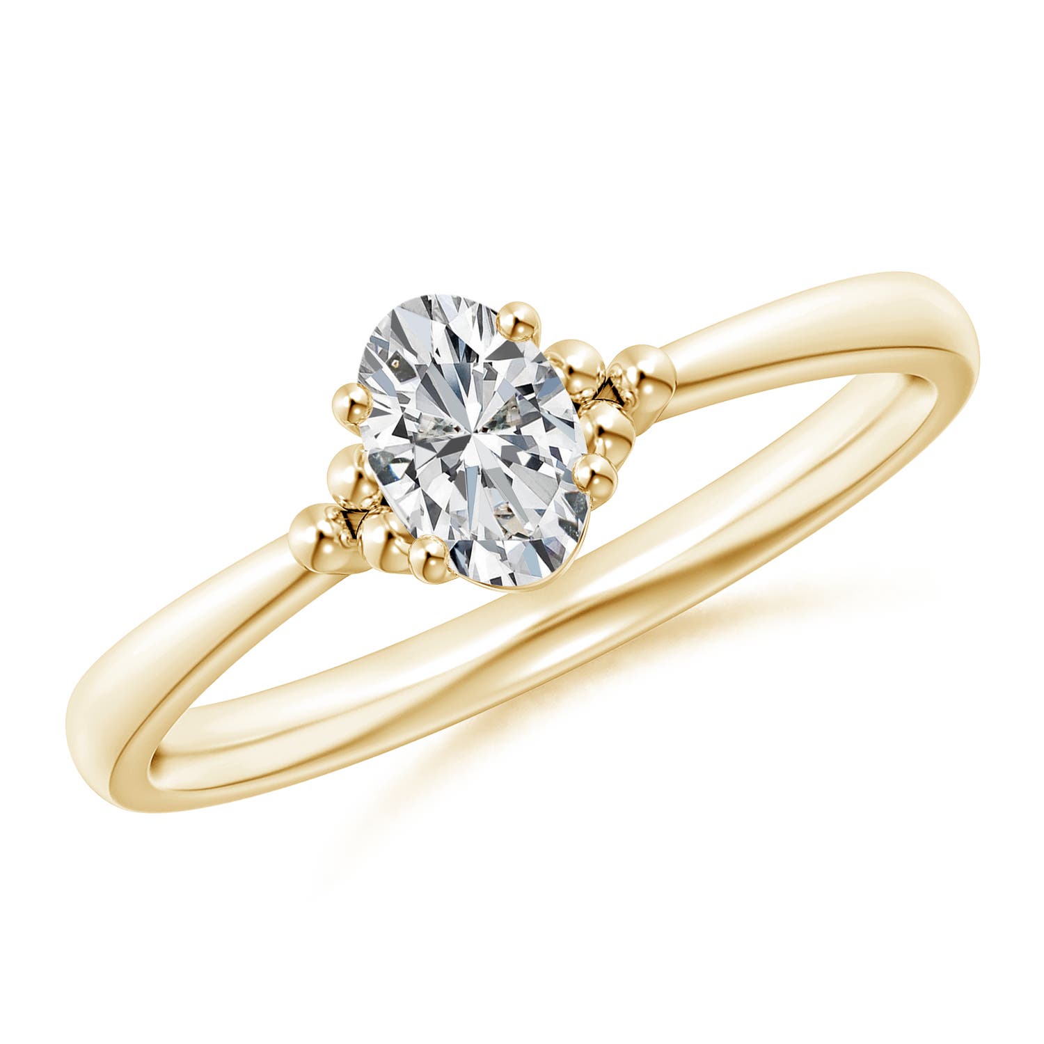 H, SI2 / 0.43 CT / 14 KT Yellow Gold