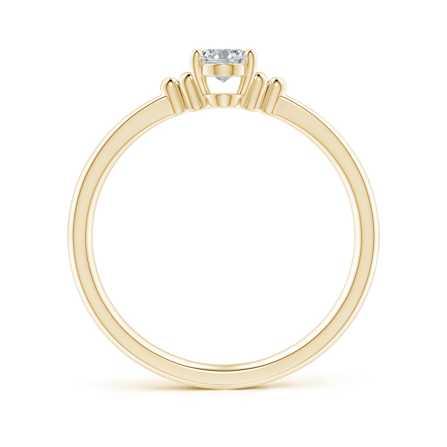 H, SI2 / 0.43 CT / 14 KT Yellow Gold