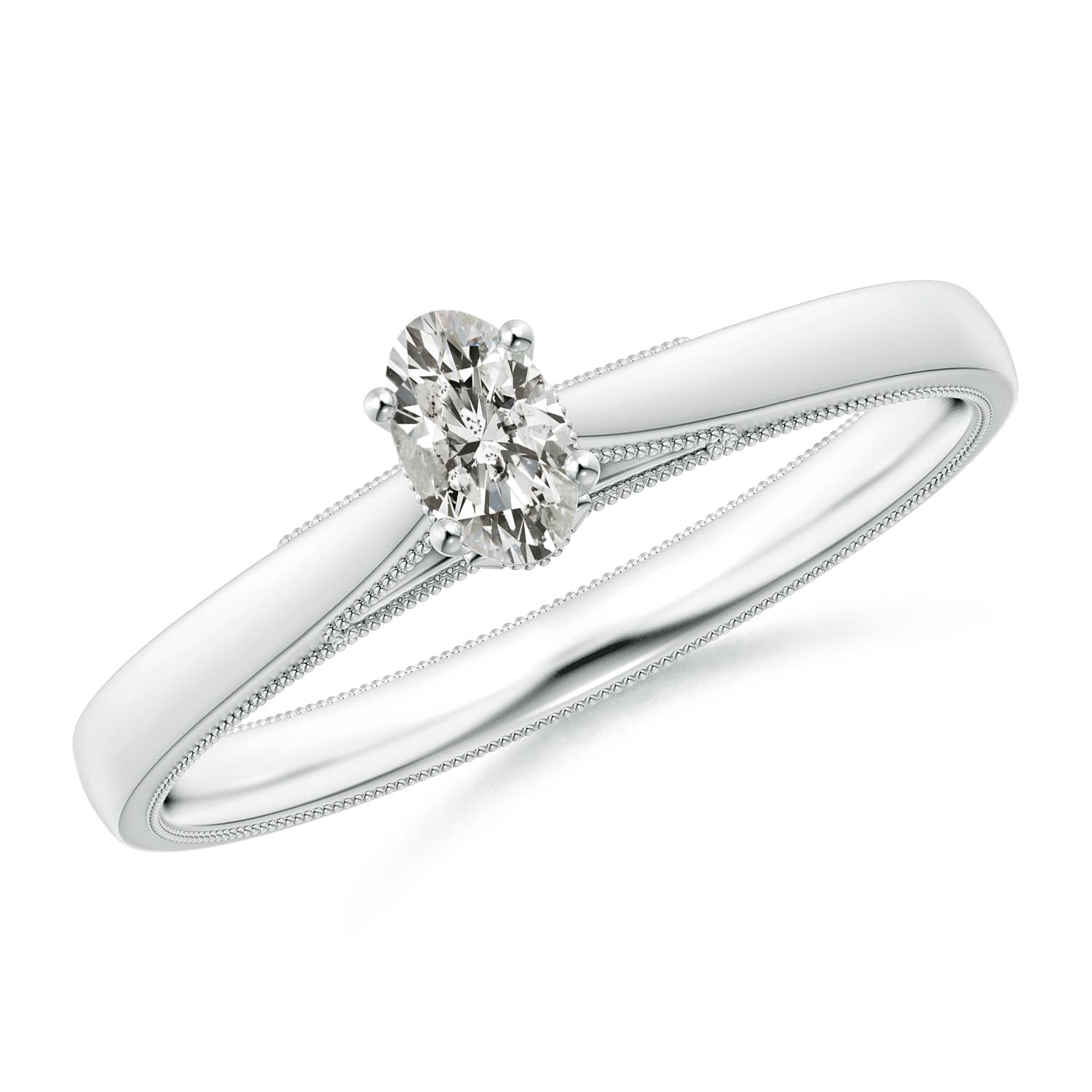 K, I3 / 0.23 CT / 14 KT White Gold