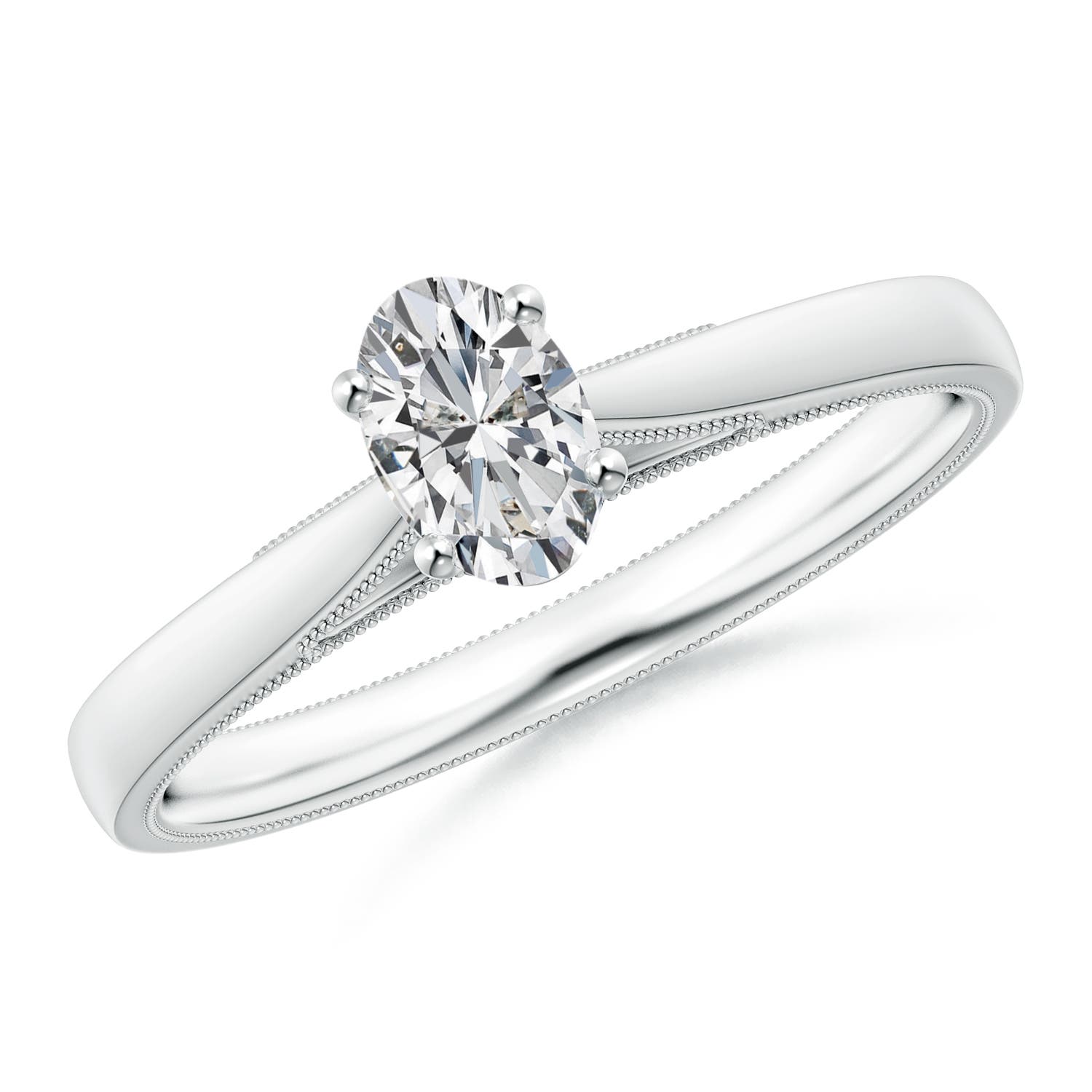 H, SI2 / 0.48 CT / 14 KT White Gold