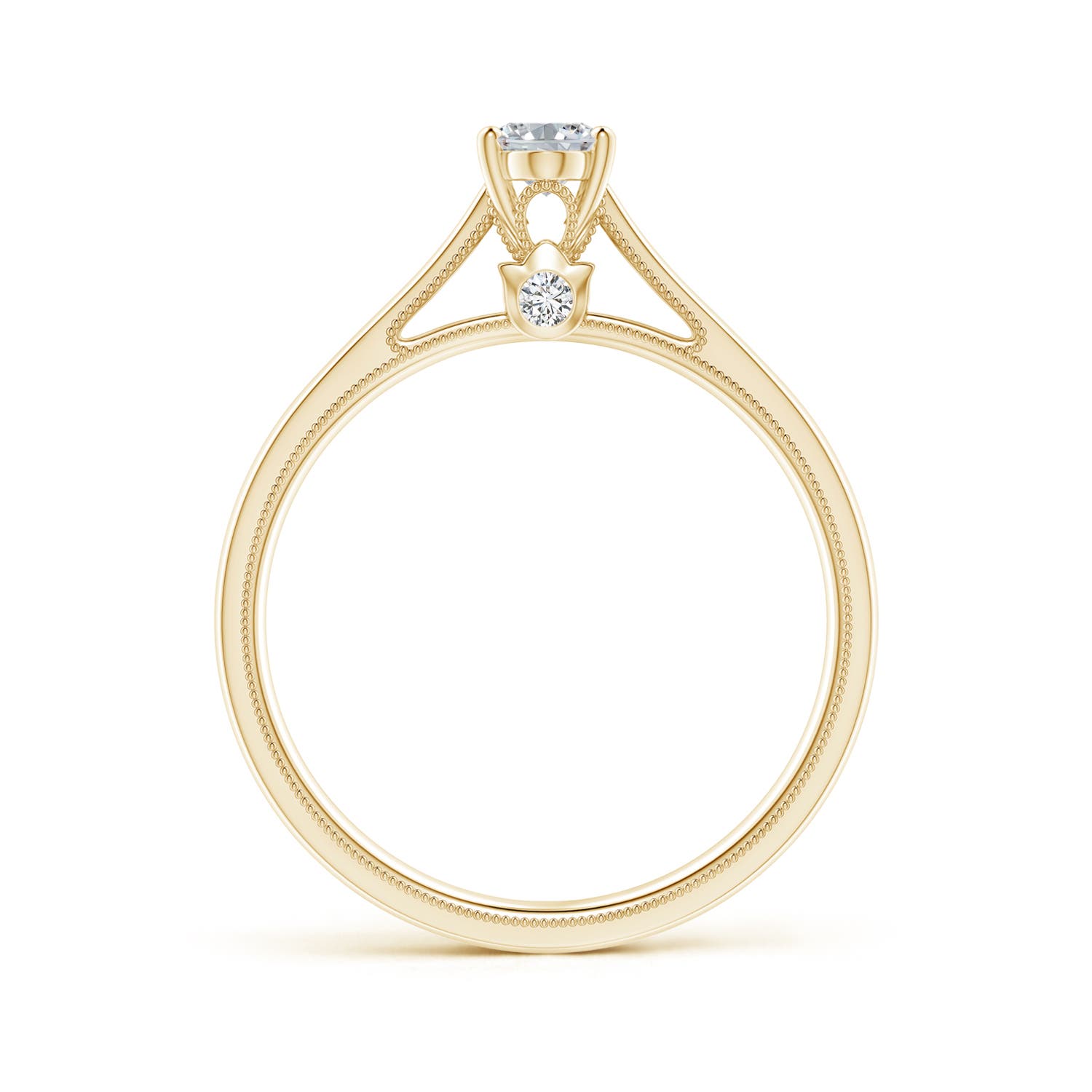 H, SI2 / 0.48 CT / 14 KT Yellow Gold