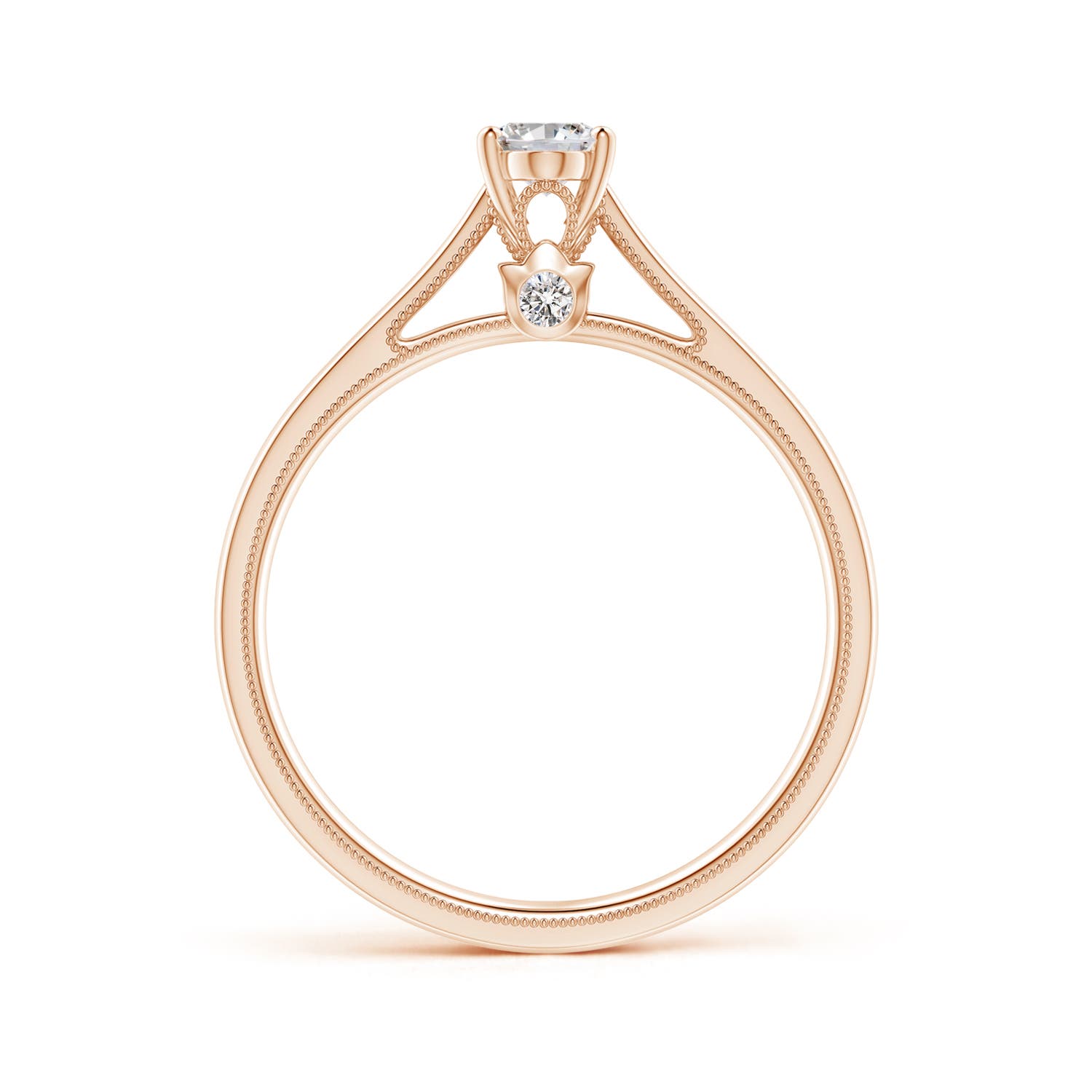 I-J, I1-I2 / 0.48 CT / 14 KT Rose Gold