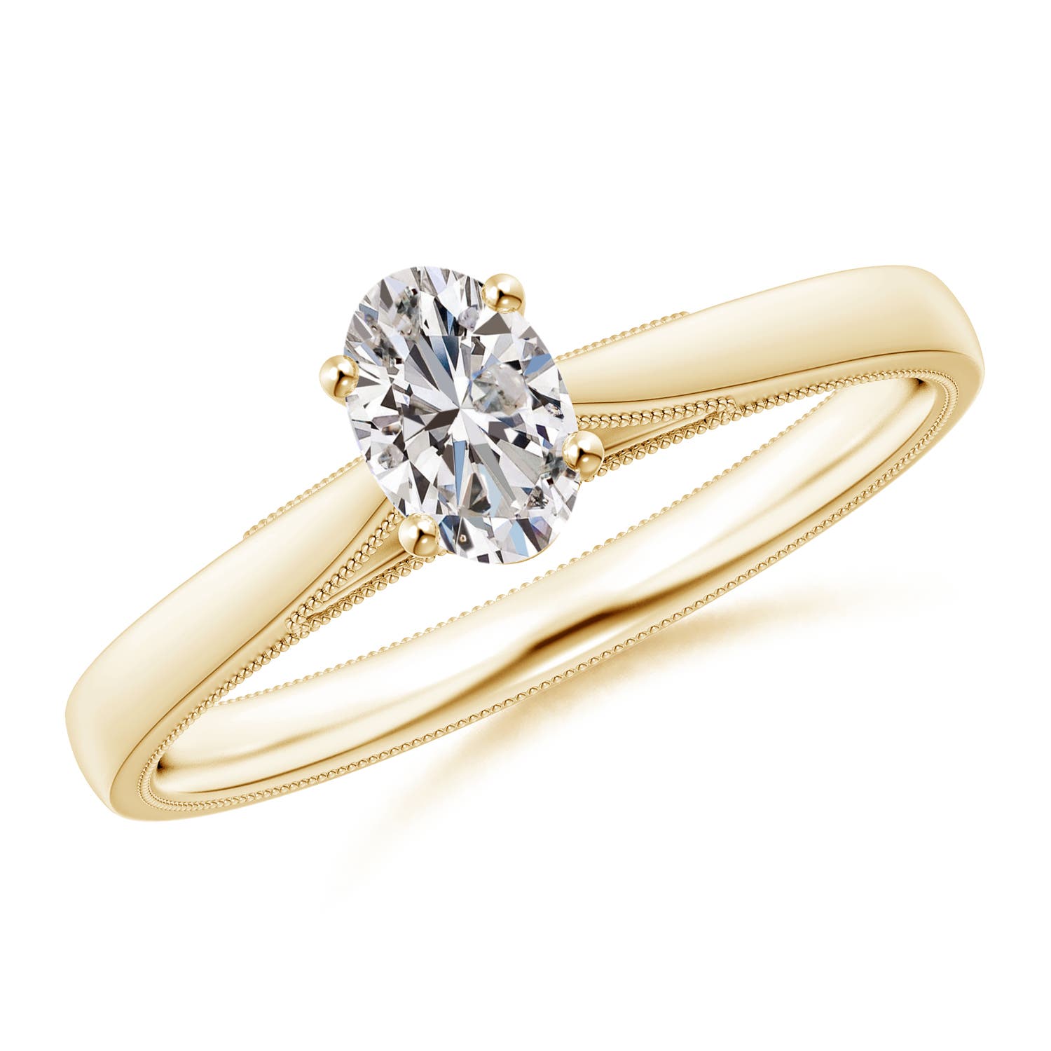 I-J, I1-I2 / 0.48 CT / 14 KT Yellow Gold