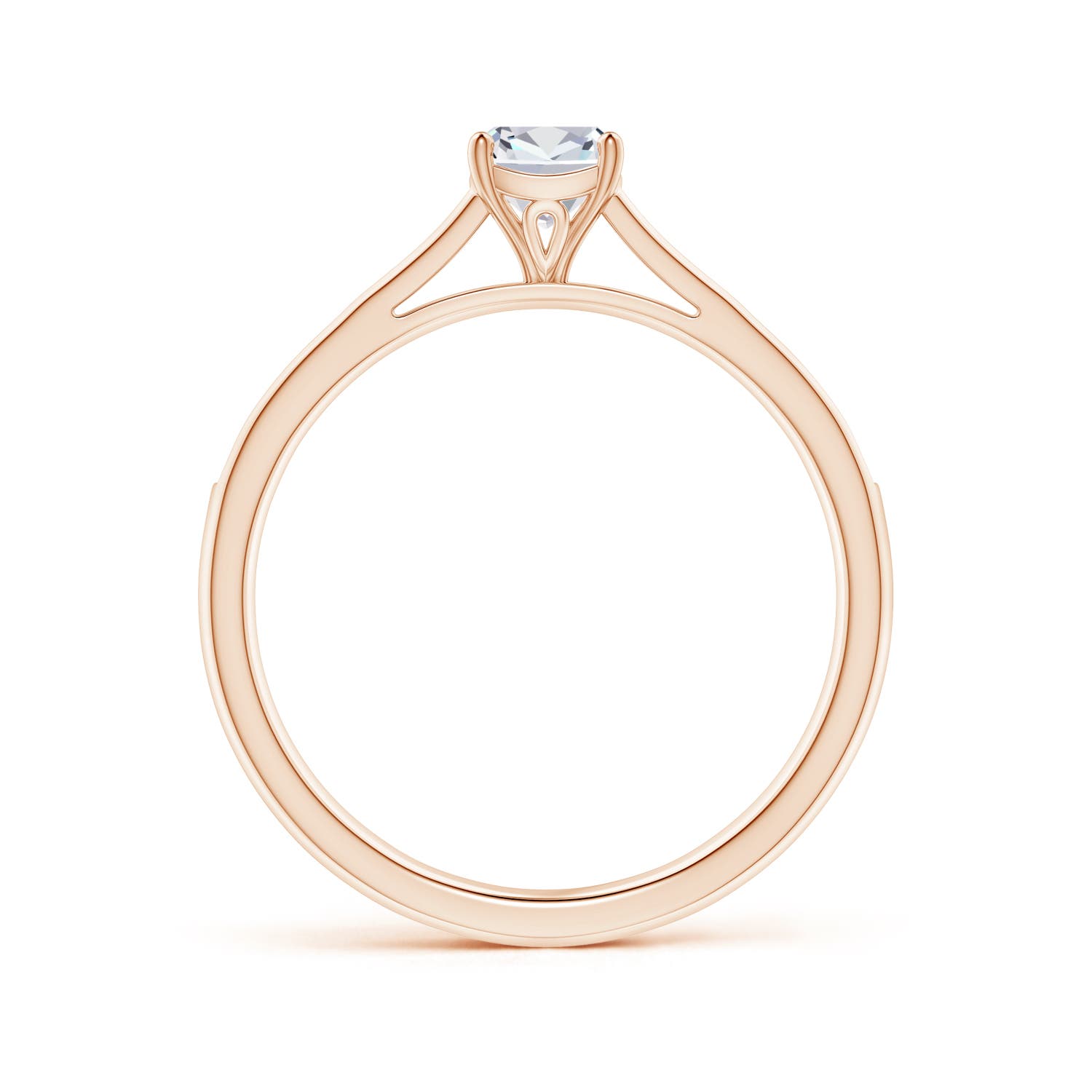 G, VS2 / 0.5 CT / 14 KT Rose Gold