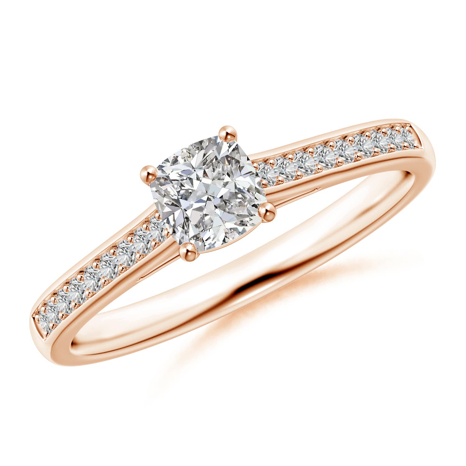 I-J, I1-I2 / 0.5 CT / 14 KT Rose Gold