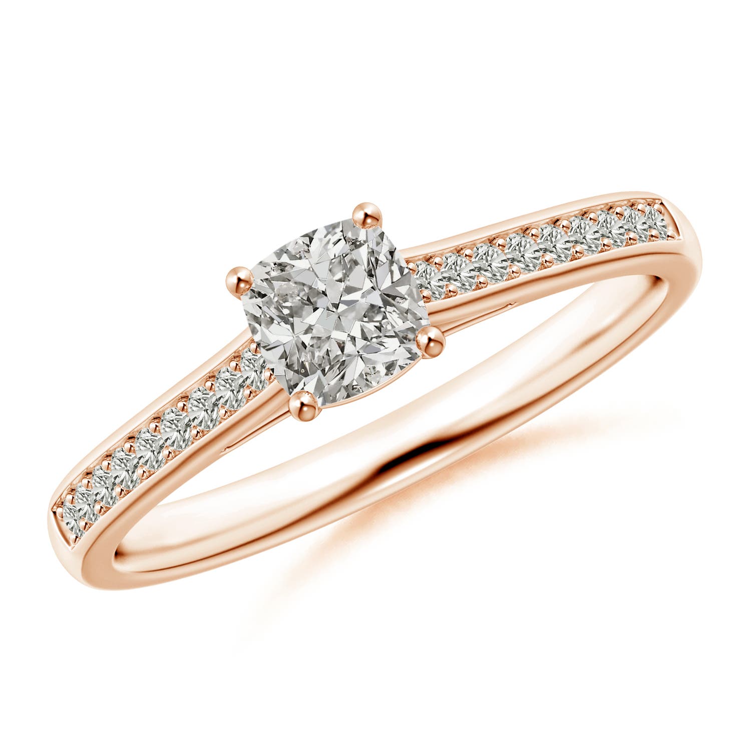 K, I3 / 0.5 CT / 14 KT Rose Gold