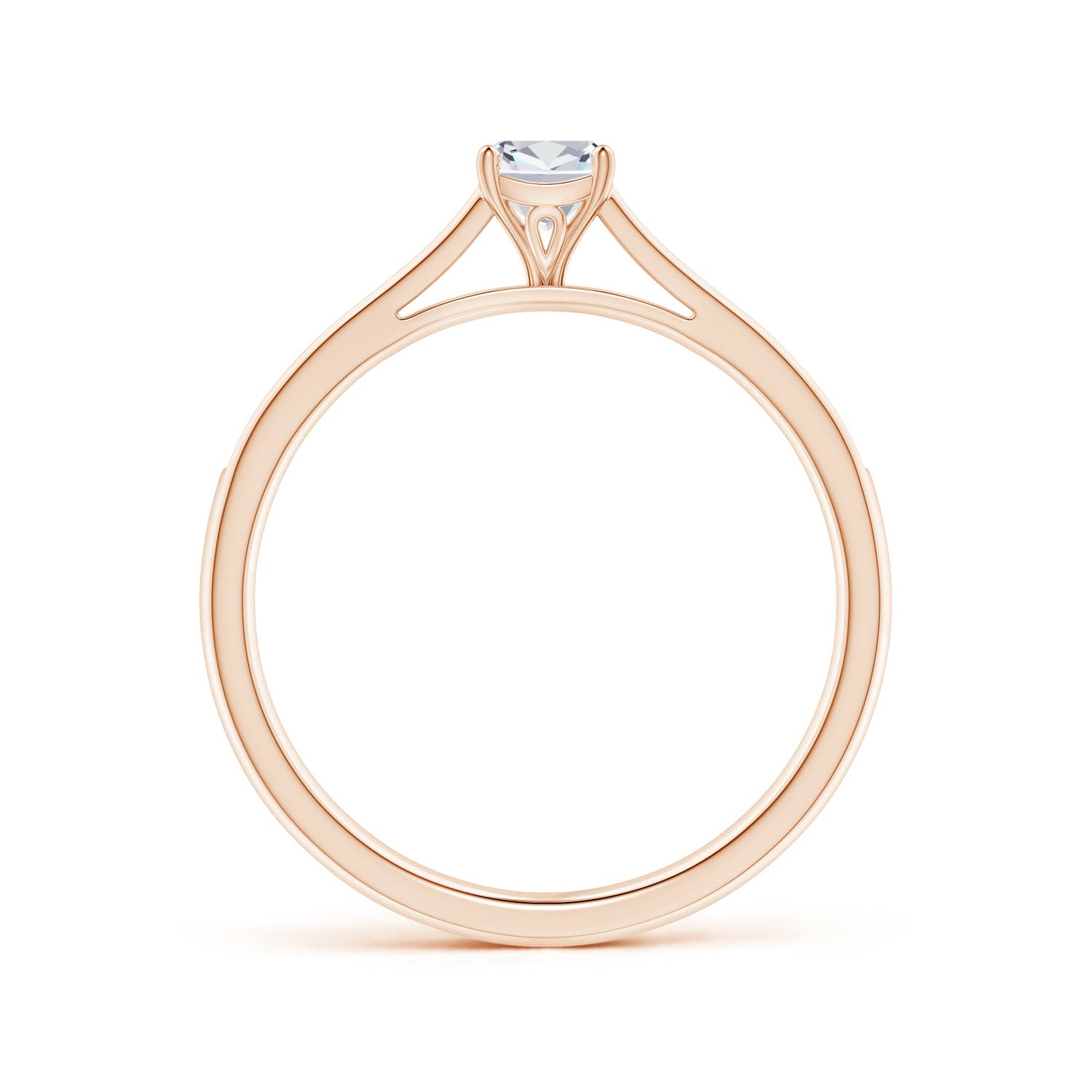 F-G, VS / 0.38 CT / 14 KT Rose Gold