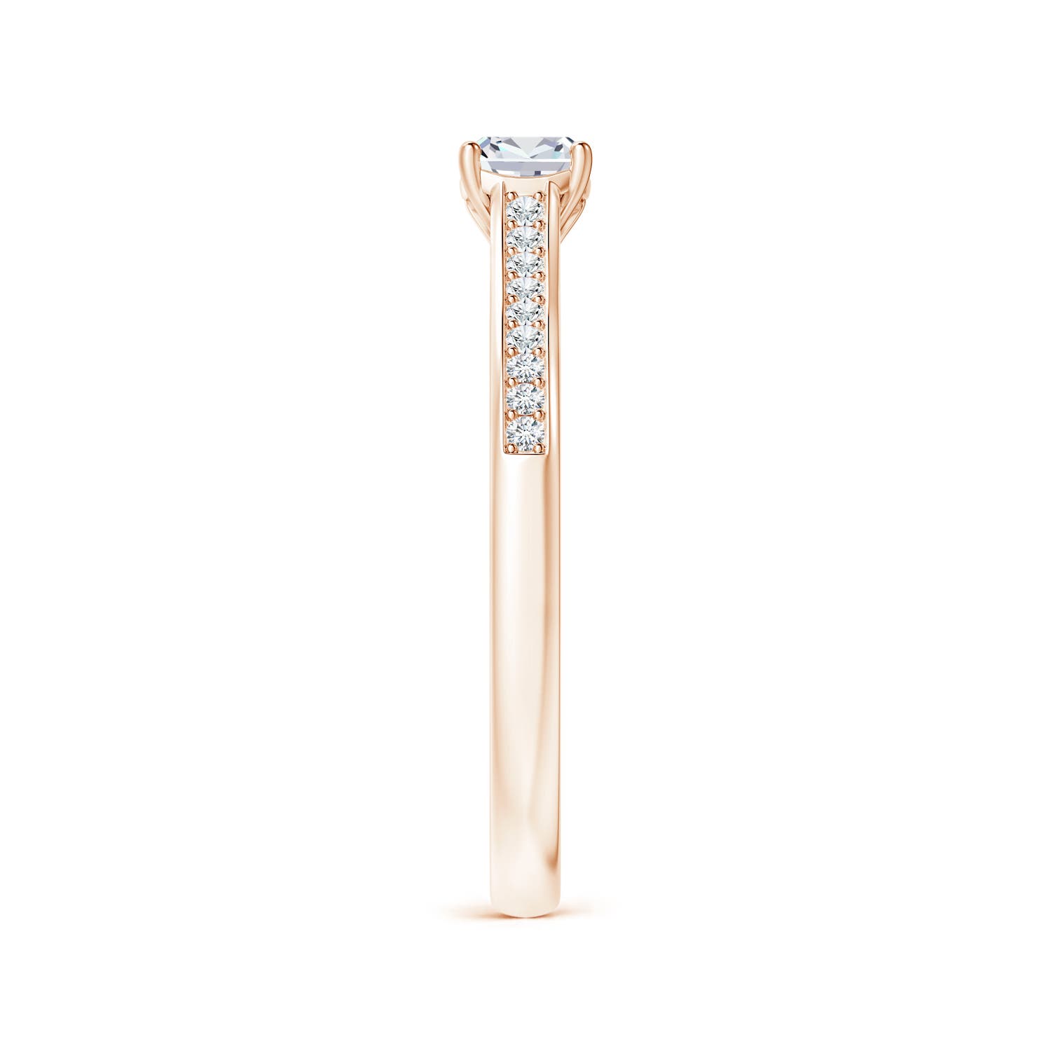 G, VS2 / 0.38 CT / 14 KT Rose Gold