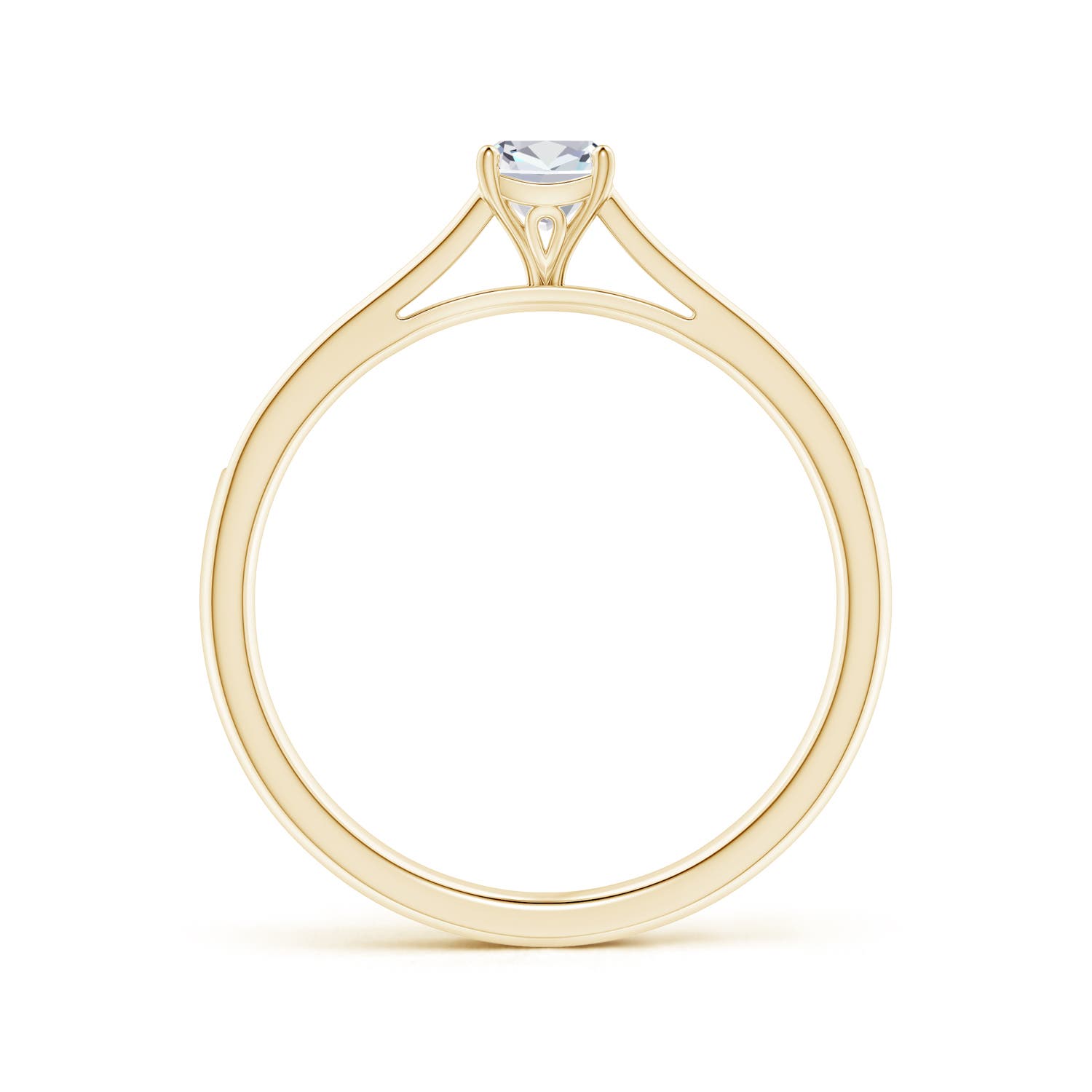 F-G, VS / 0.38 CT / 14 KT Yellow Gold