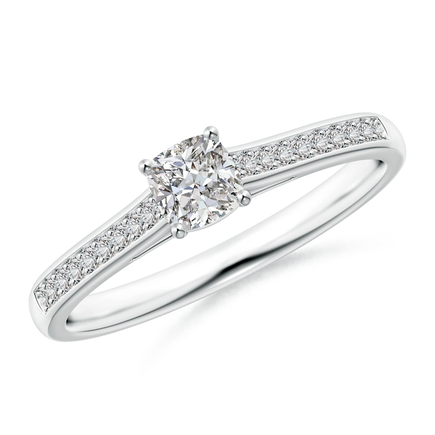 I-J, I1-I2 / 0.38 CT / 14 KT White Gold