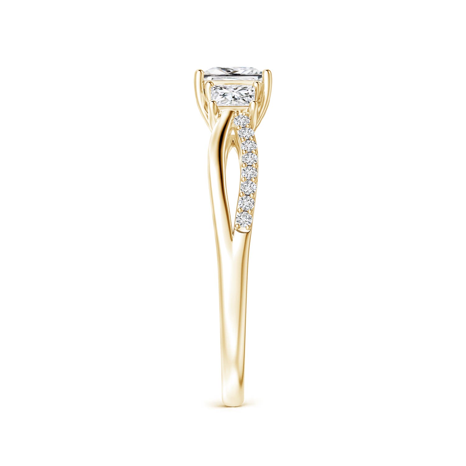 H, SI2 / 1.01 CT / 14 KT Yellow Gold