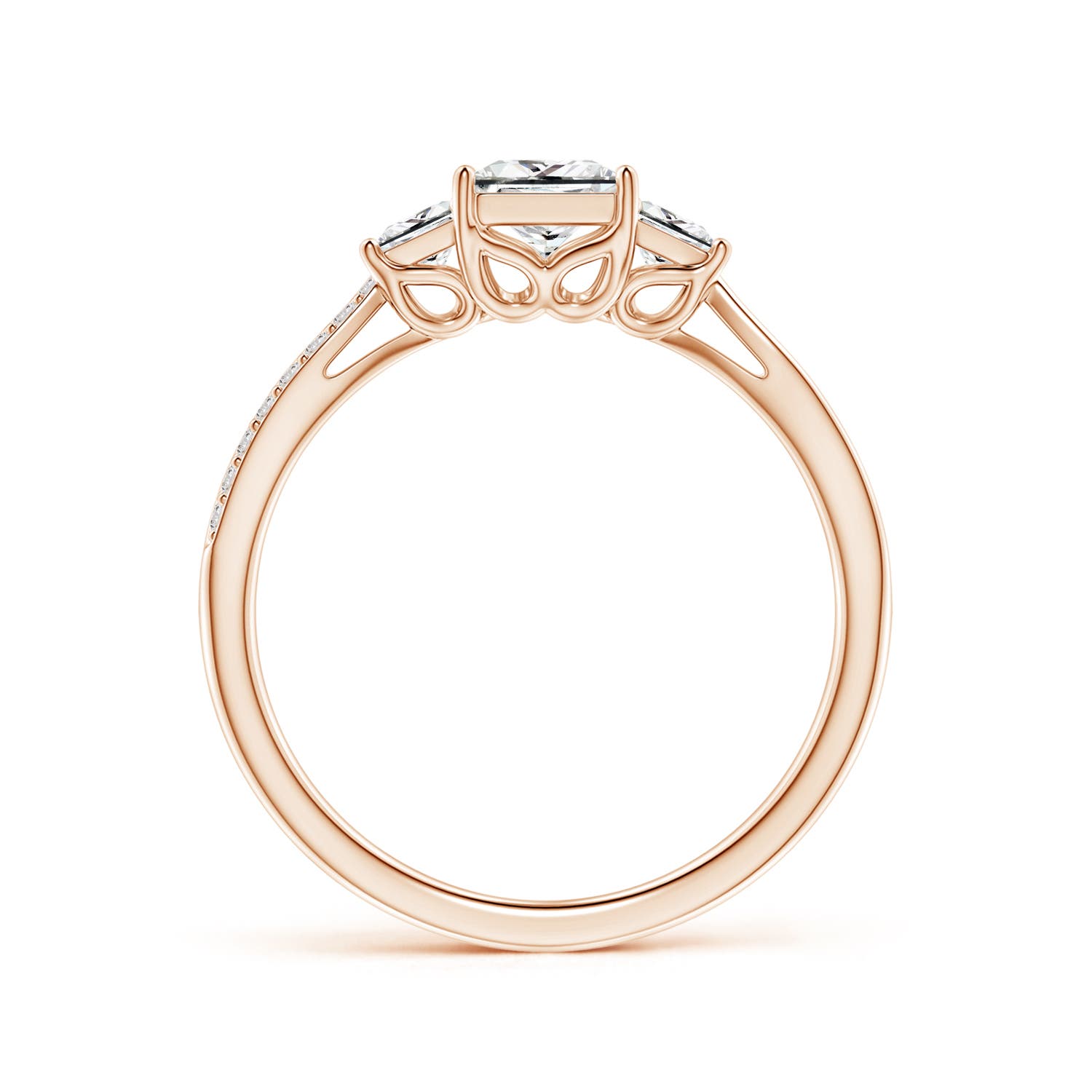 I-J, I1-I2 / 1.01 CT / 14 KT Rose Gold