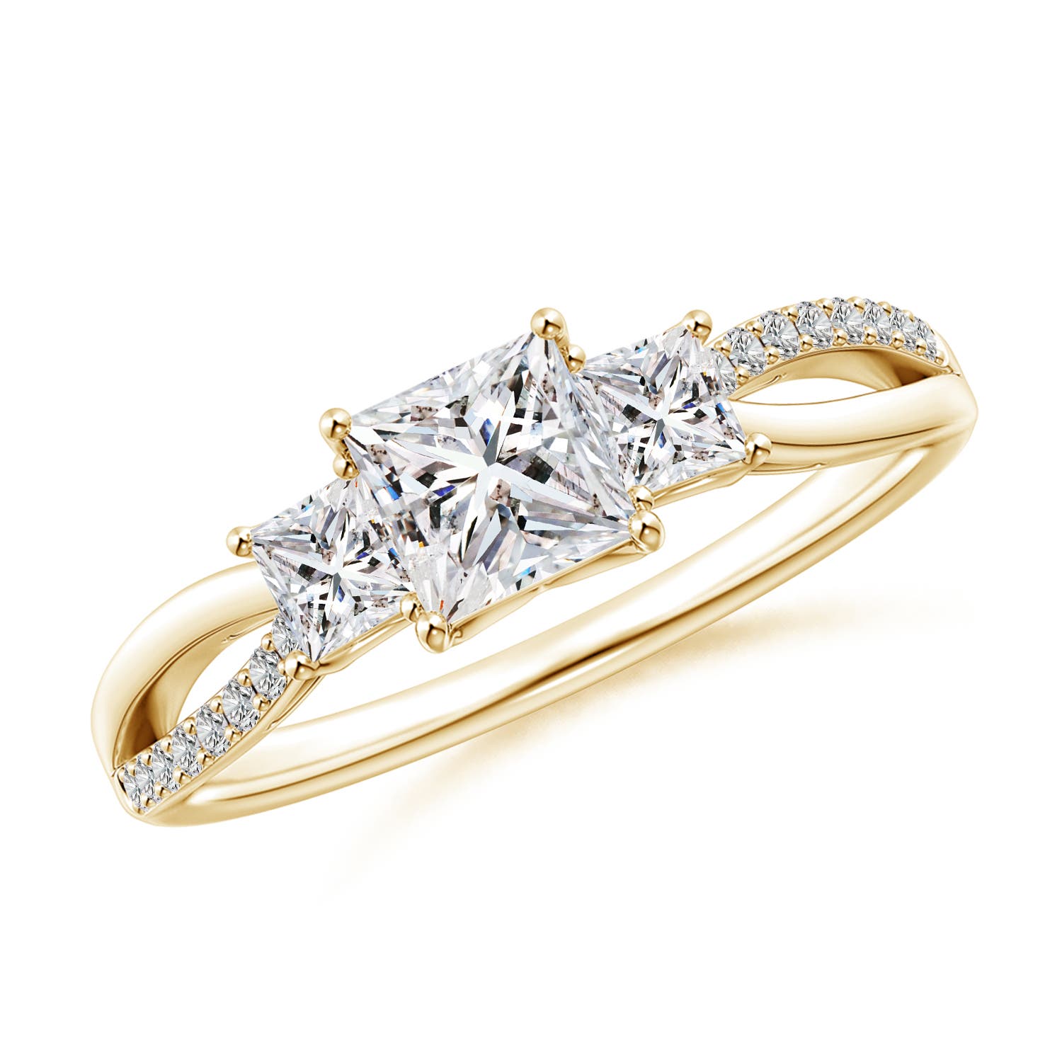 I-J, I1-I2 / 1.01 CT / 14 KT Yellow Gold