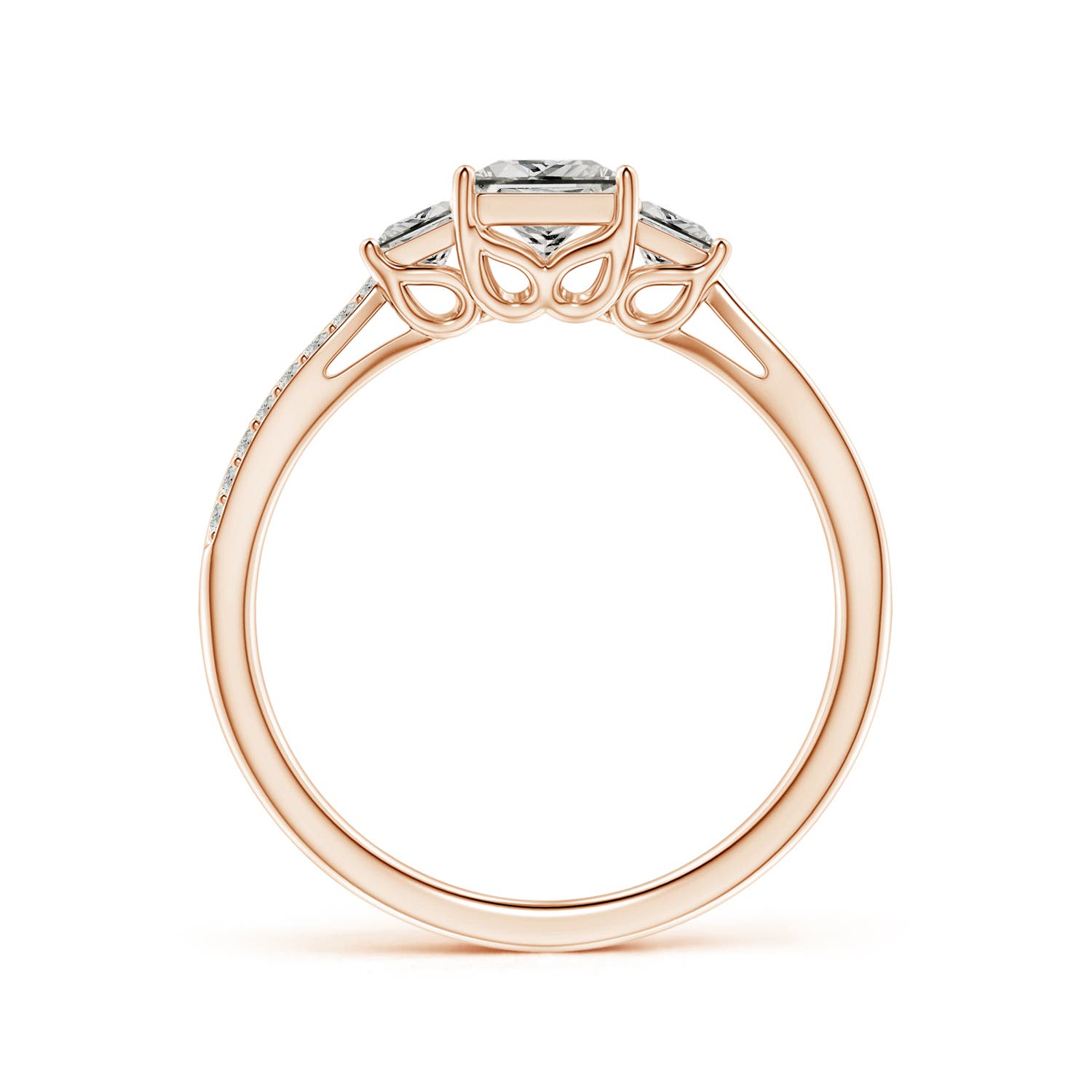 K, I3 / 1.01 CT / 14 KT Rose Gold