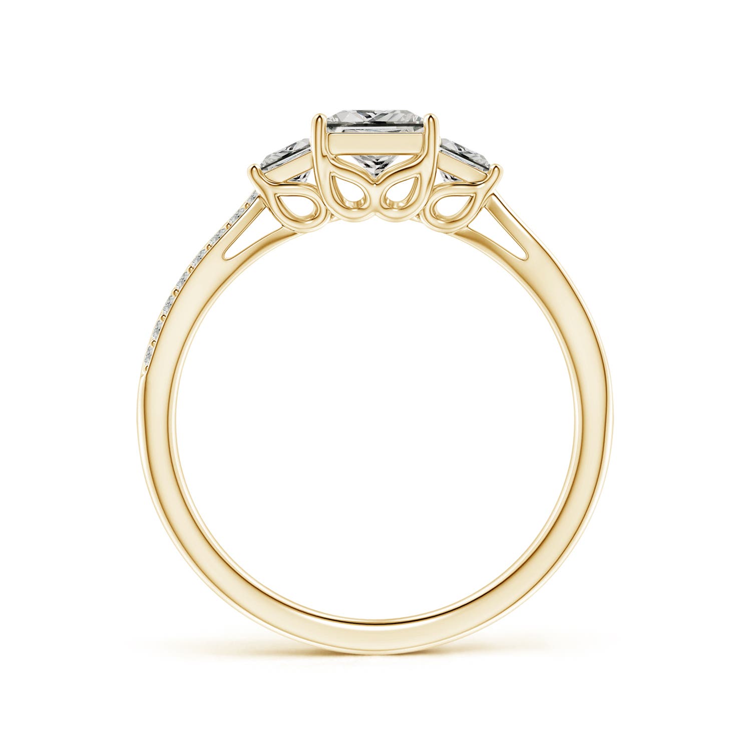 K, I3 / 1.01 CT / 14 KT Yellow Gold