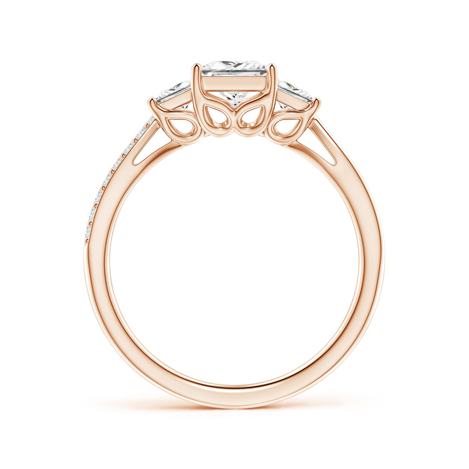 G, VS2 / 1.35 CT / 14 KT Rose Gold