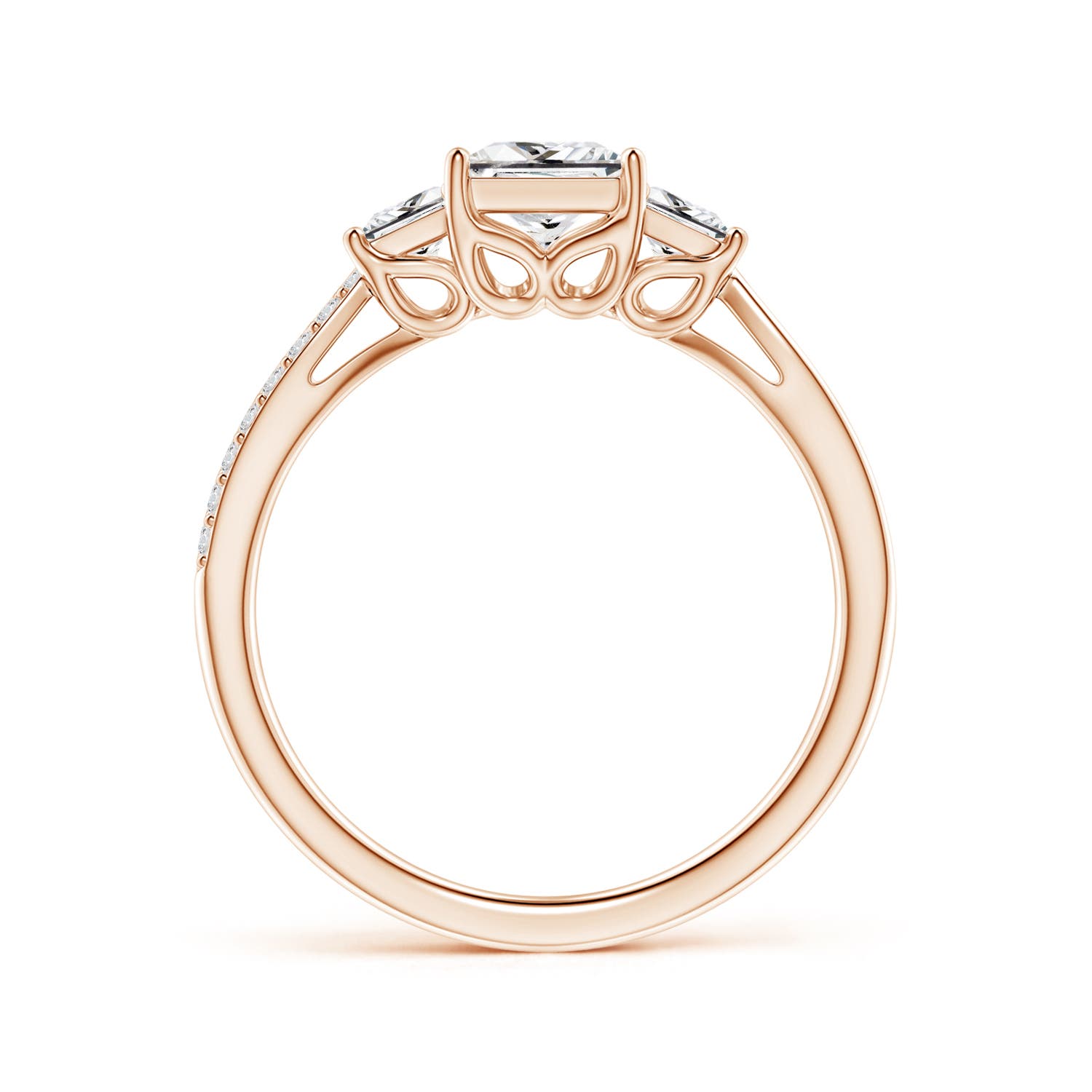 H, SI2 / 1.35 CT / 14 KT Rose Gold