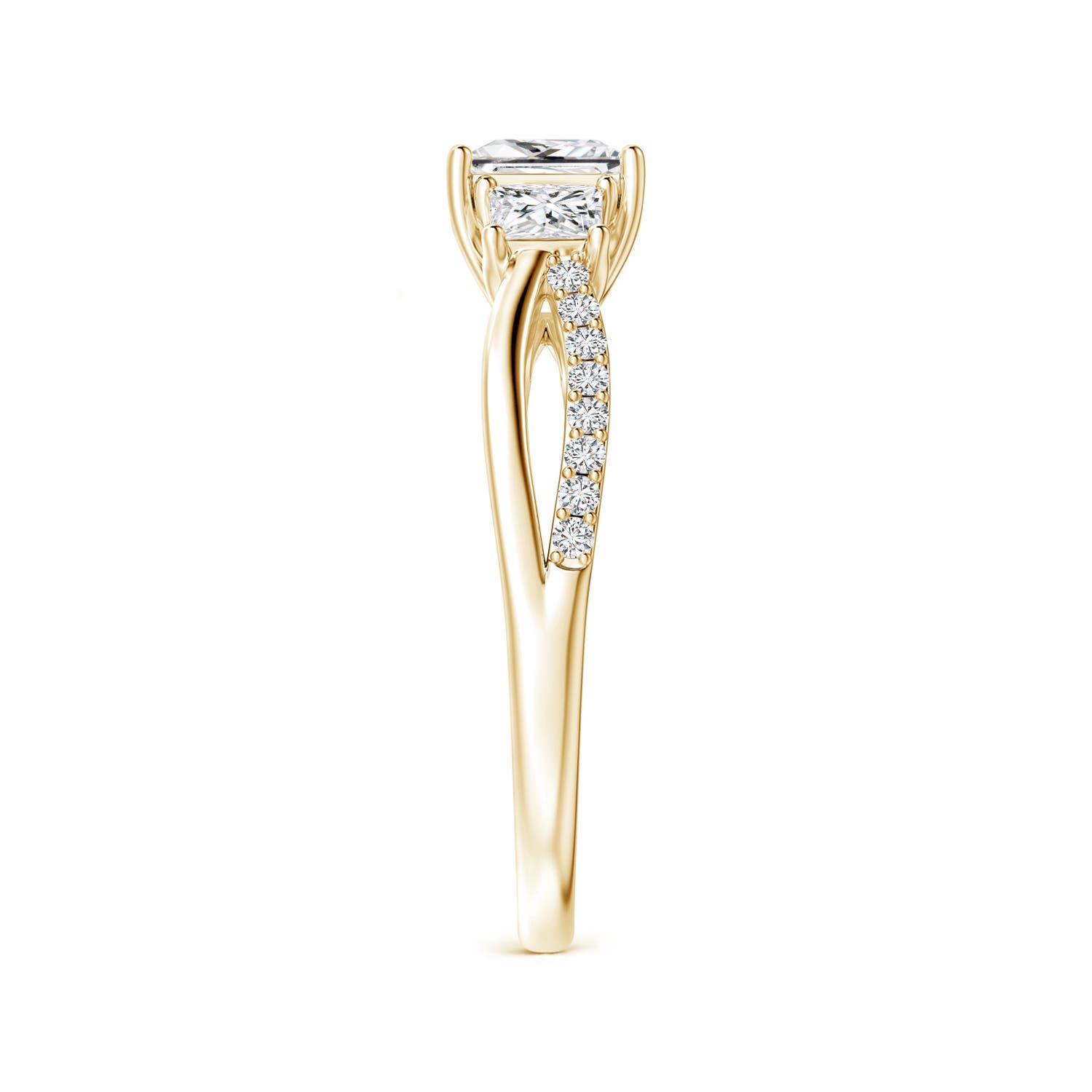 H, SI2 / 1.35 CT / 14 KT Yellow Gold