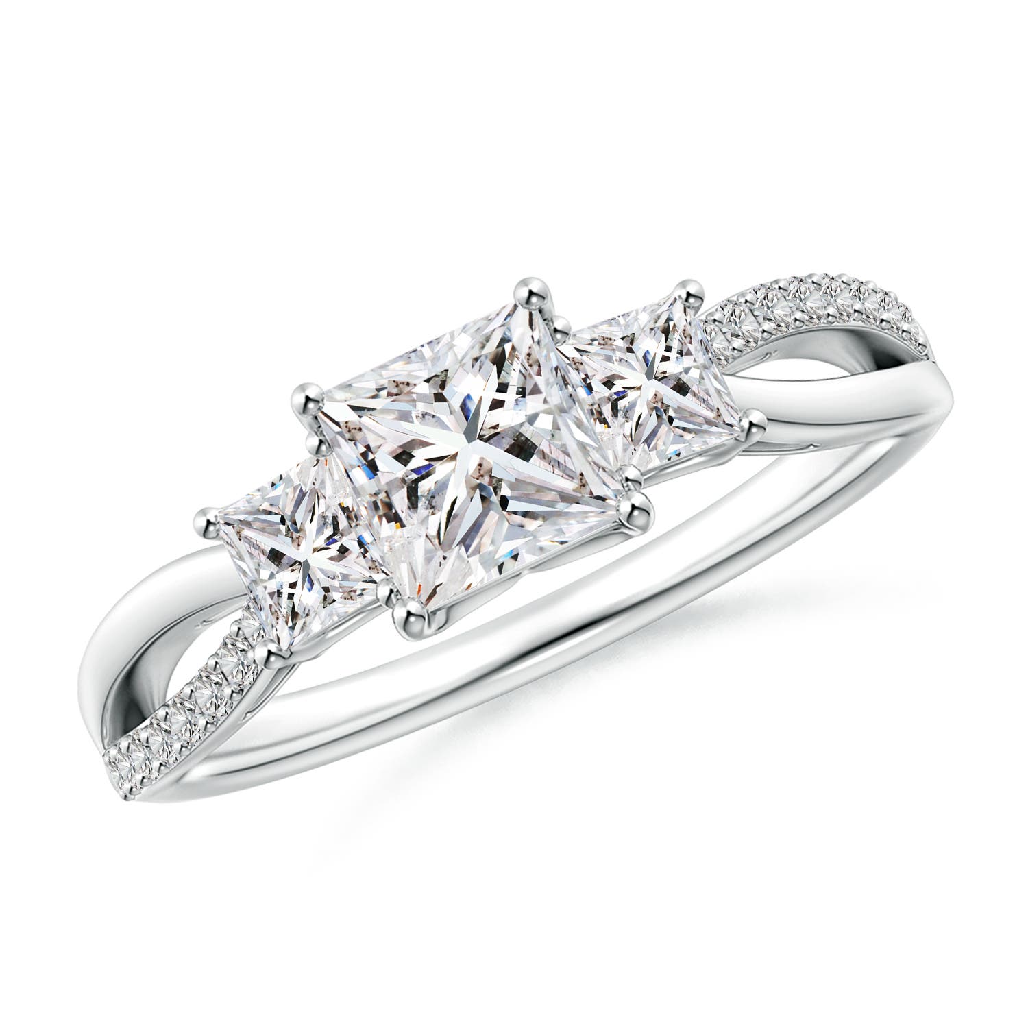 I-J, I1-I2 / 1.35 CT / 14 KT White Gold