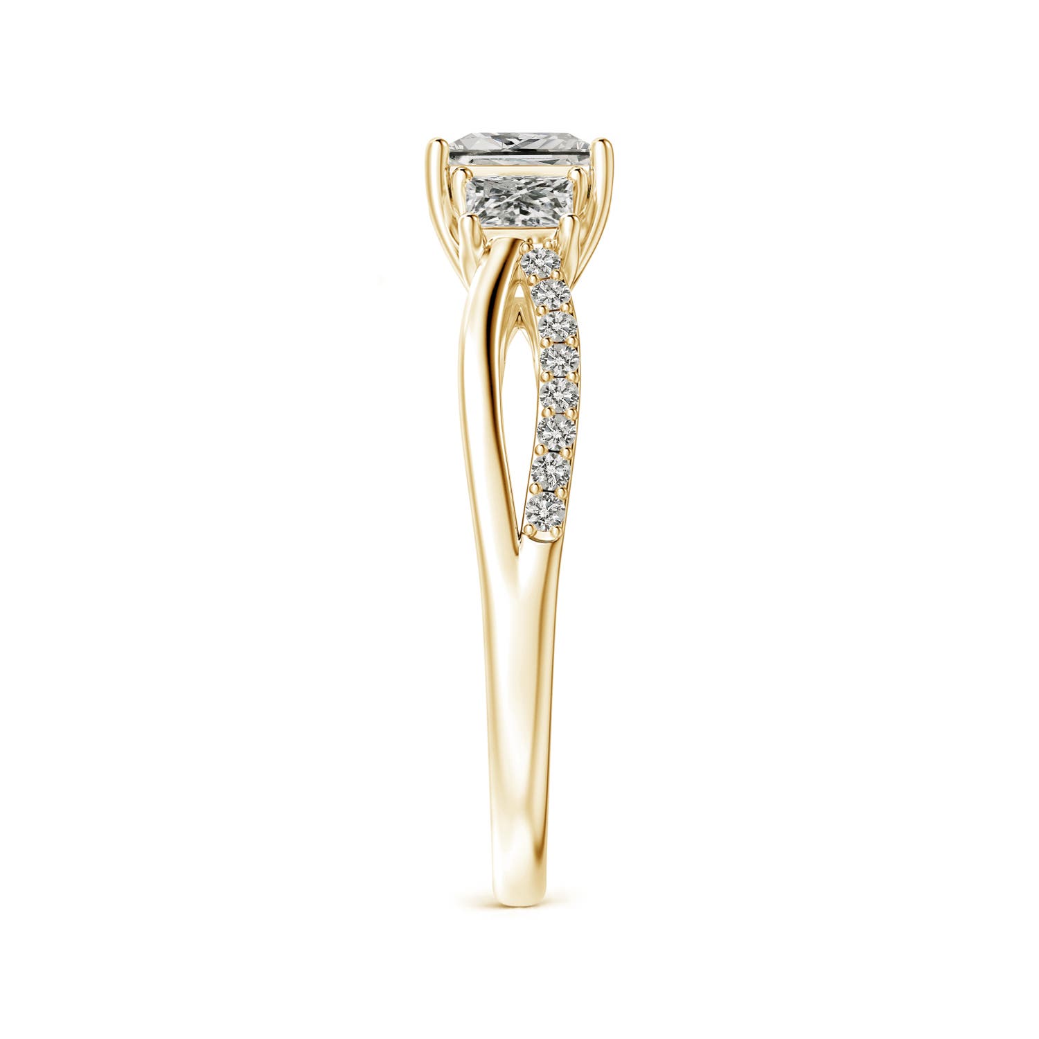 K, I3 / 1.35 CT / 14 KT Yellow Gold