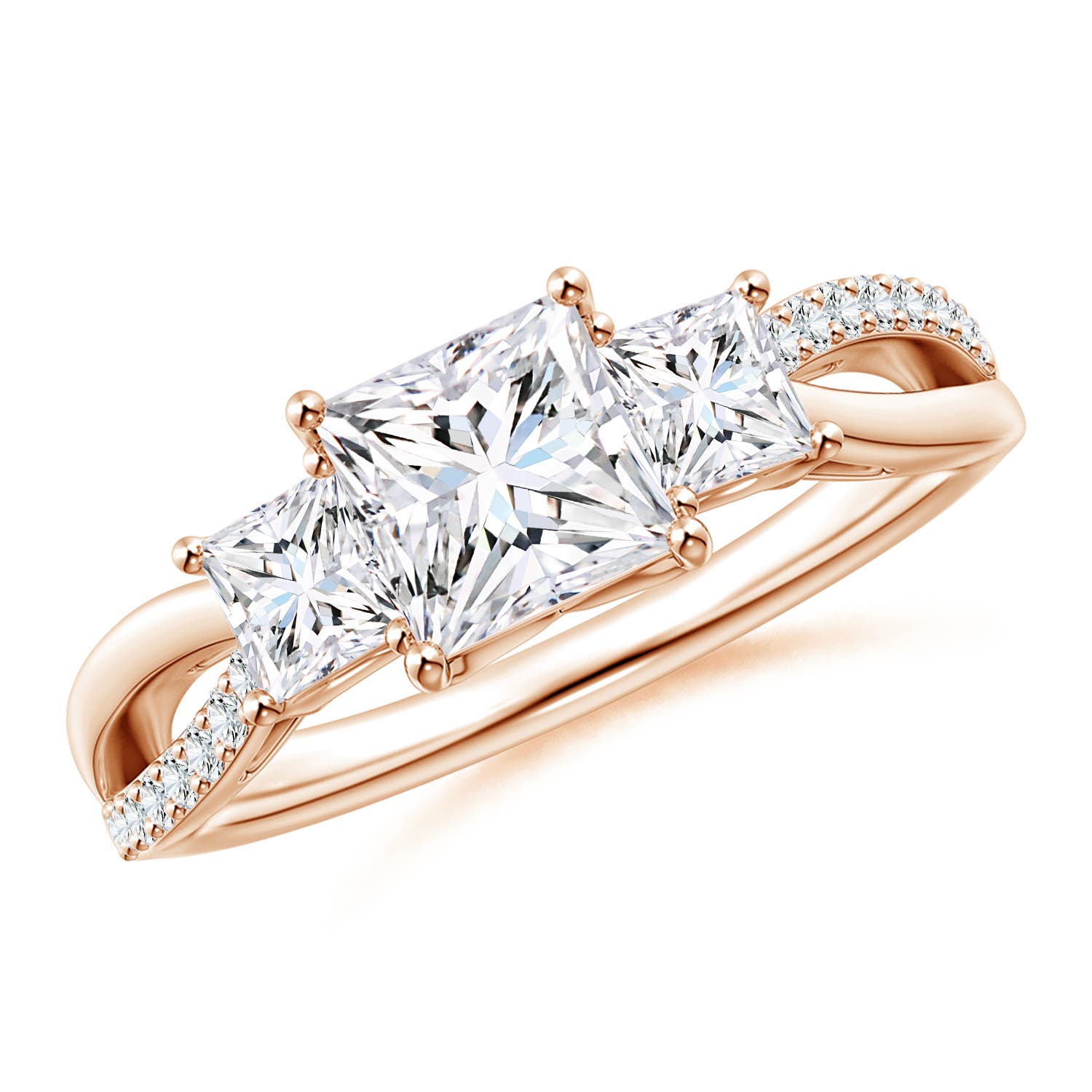 G, VS2 / 1.87 CT / 14 KT Rose Gold