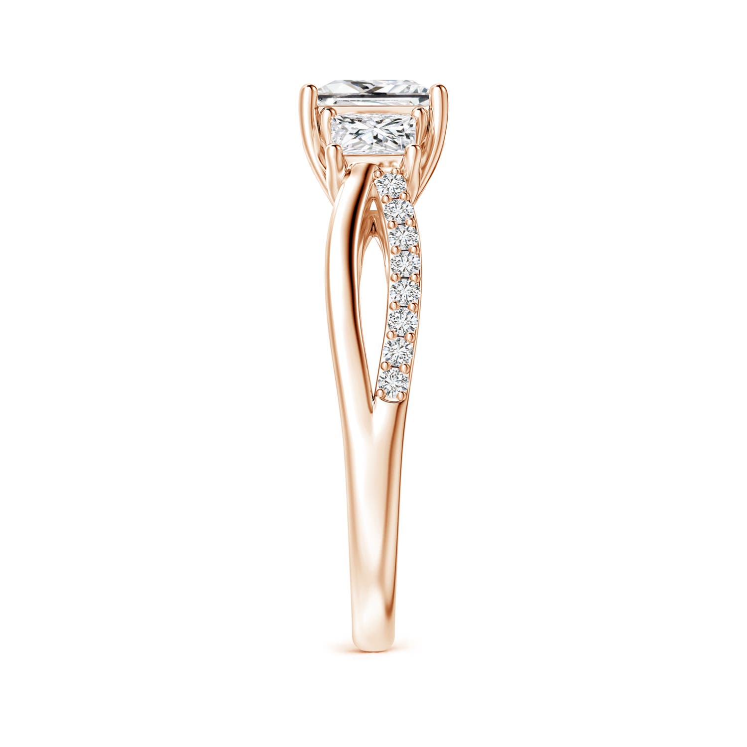 H, SI2 / 1.87 CT / 14 KT Rose Gold