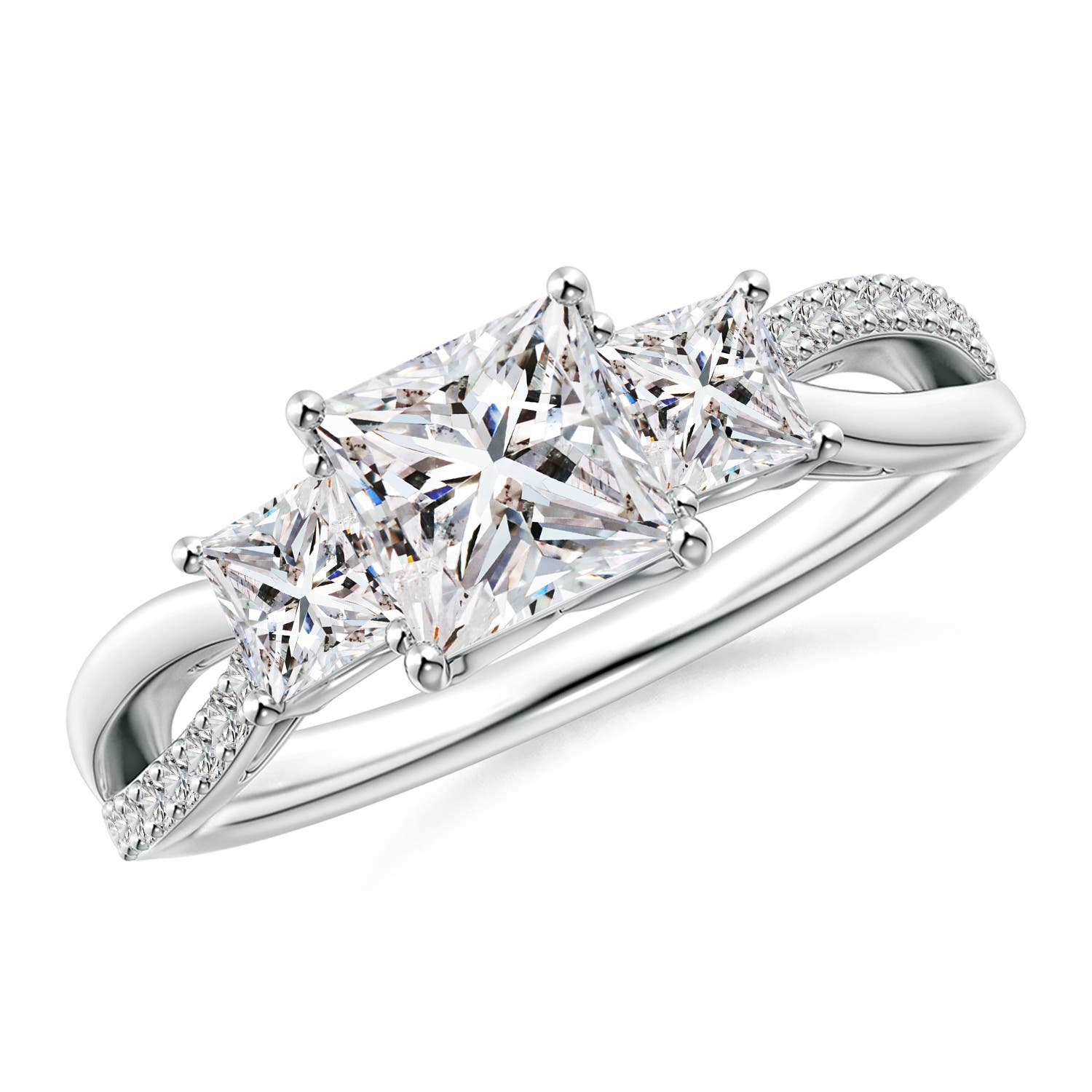 I-J, I1-I2 / 1.87 CT / 14 KT White Gold