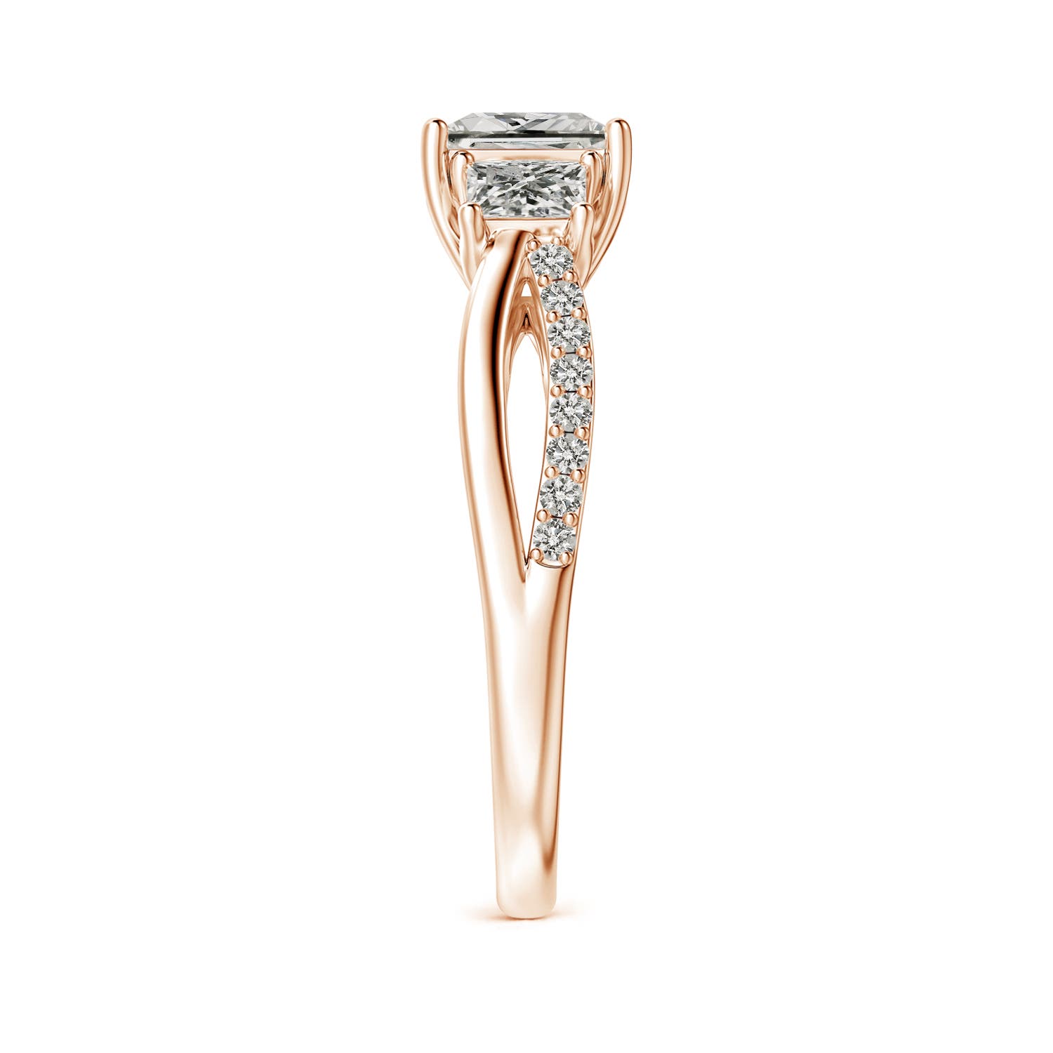 K, I3 / 1.87 CT / 14 KT Rose Gold